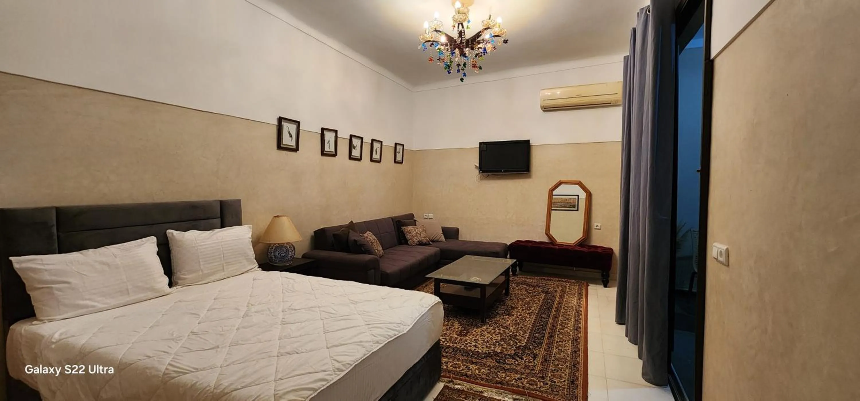 Bed in Riad salix d'agafay