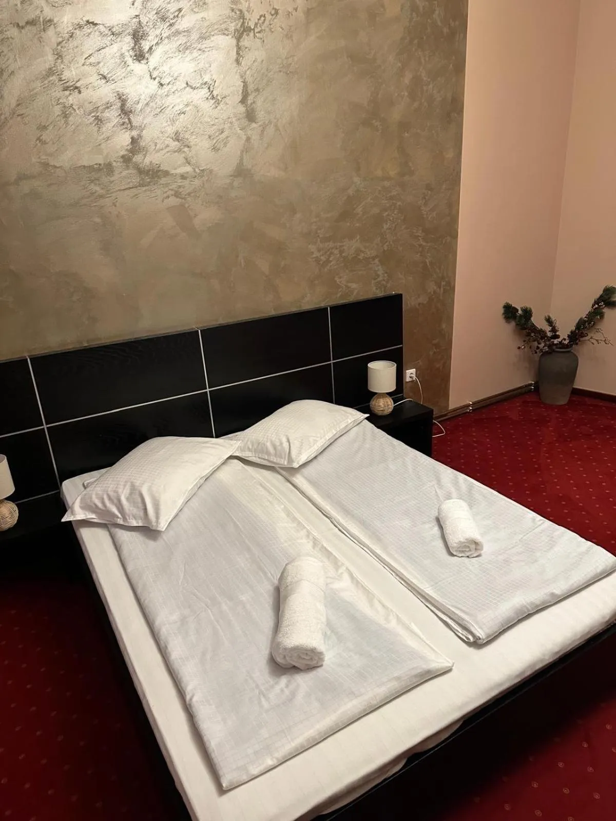 Bedroom, Bed in Hotel Rubin***