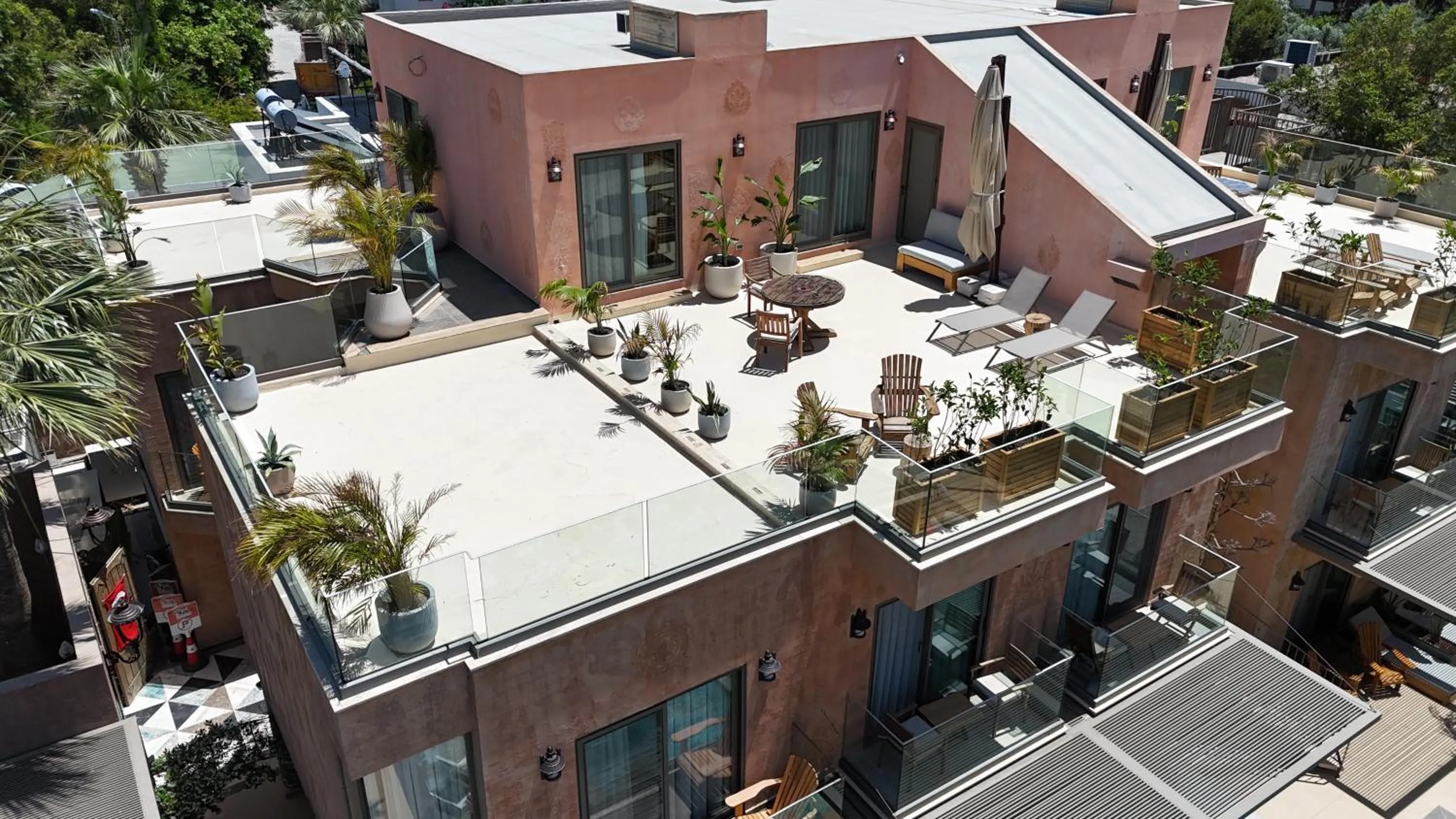 Balcony/Terrace in Sezz Hotels Spa Wellness Yalikavak Adult Only