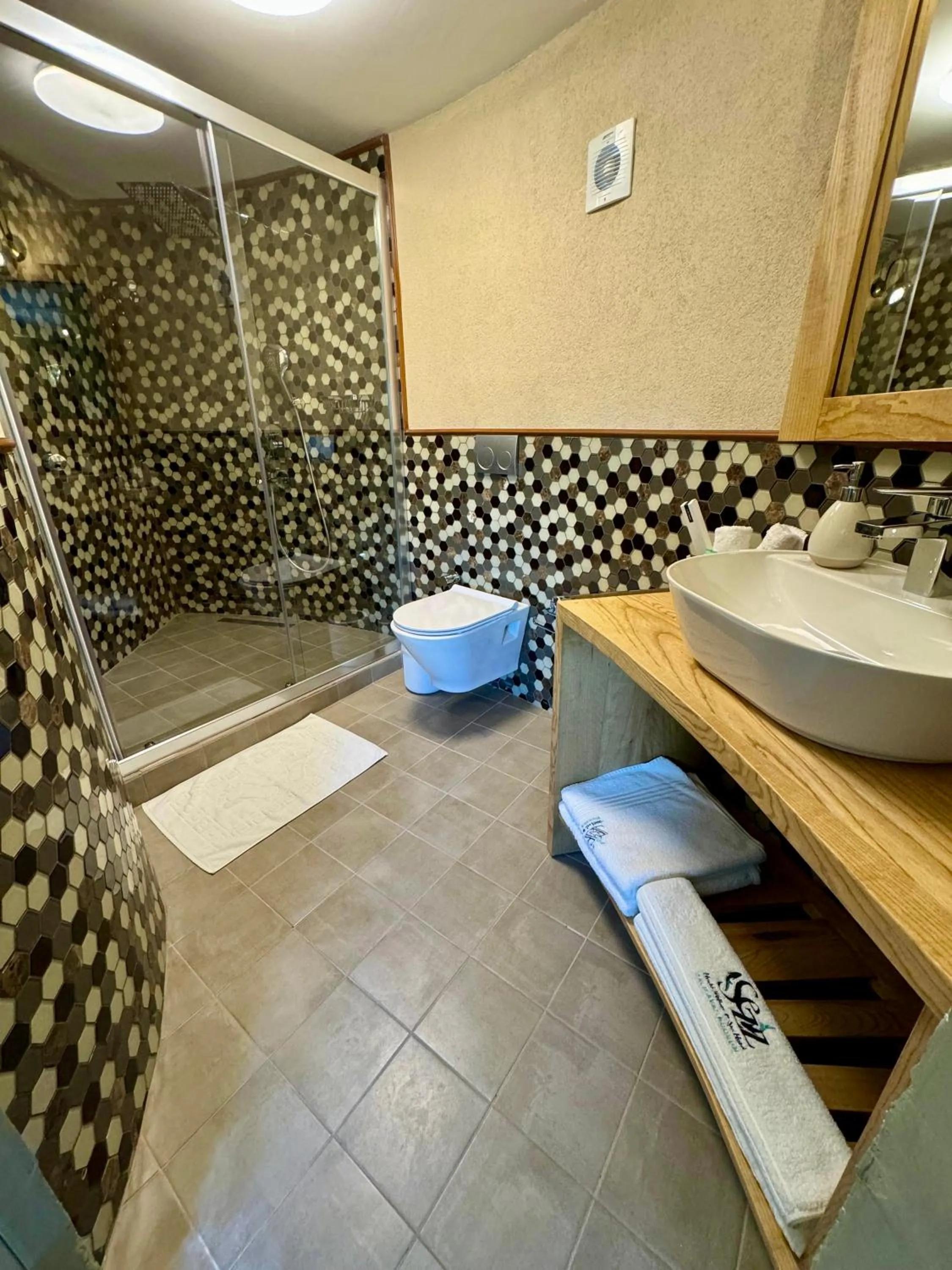Bathroom in Sezz Hotels Spa Wellness Yalikavak Adult Only