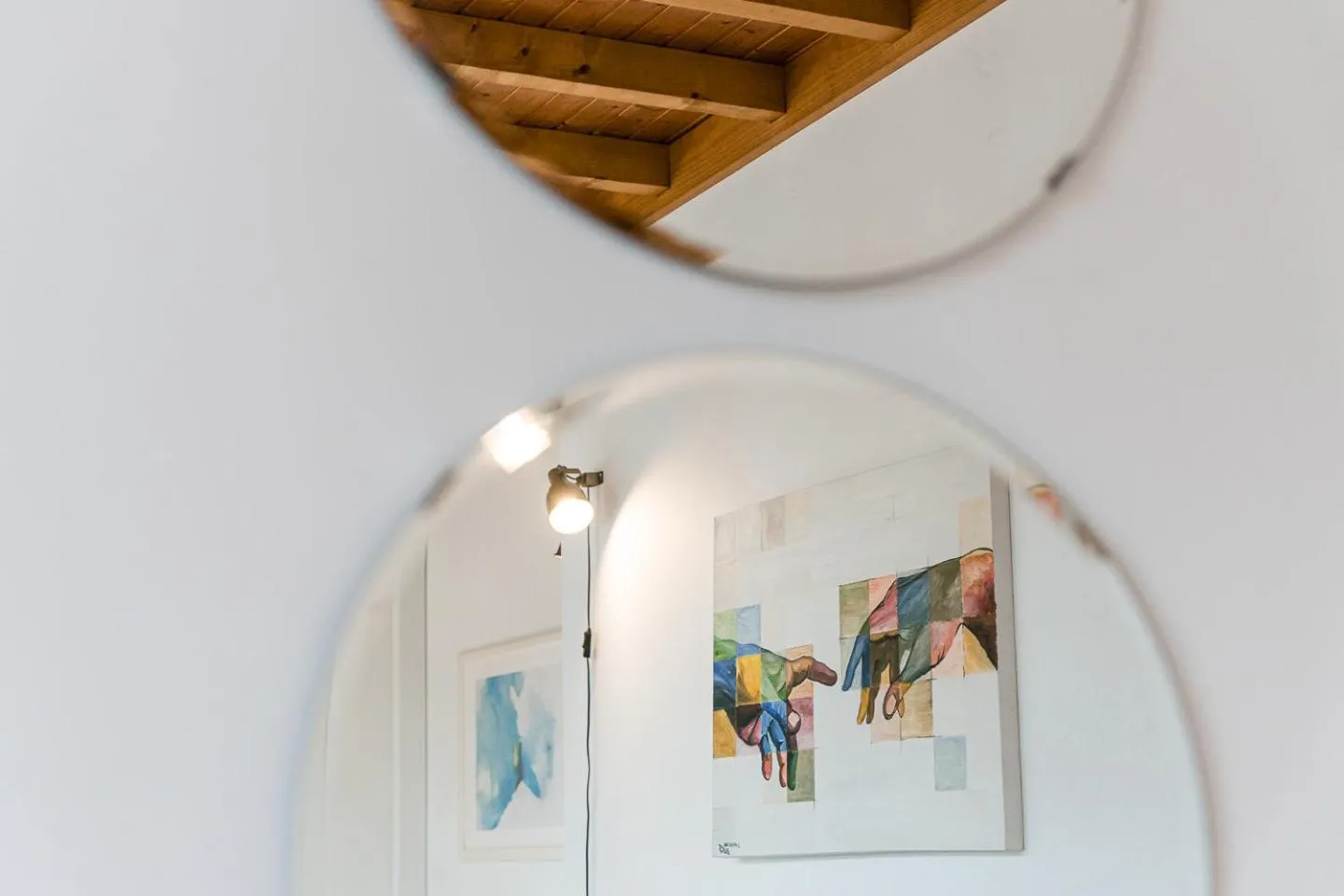 Decorative detail in R3 Service - Five Senses in Coimbra