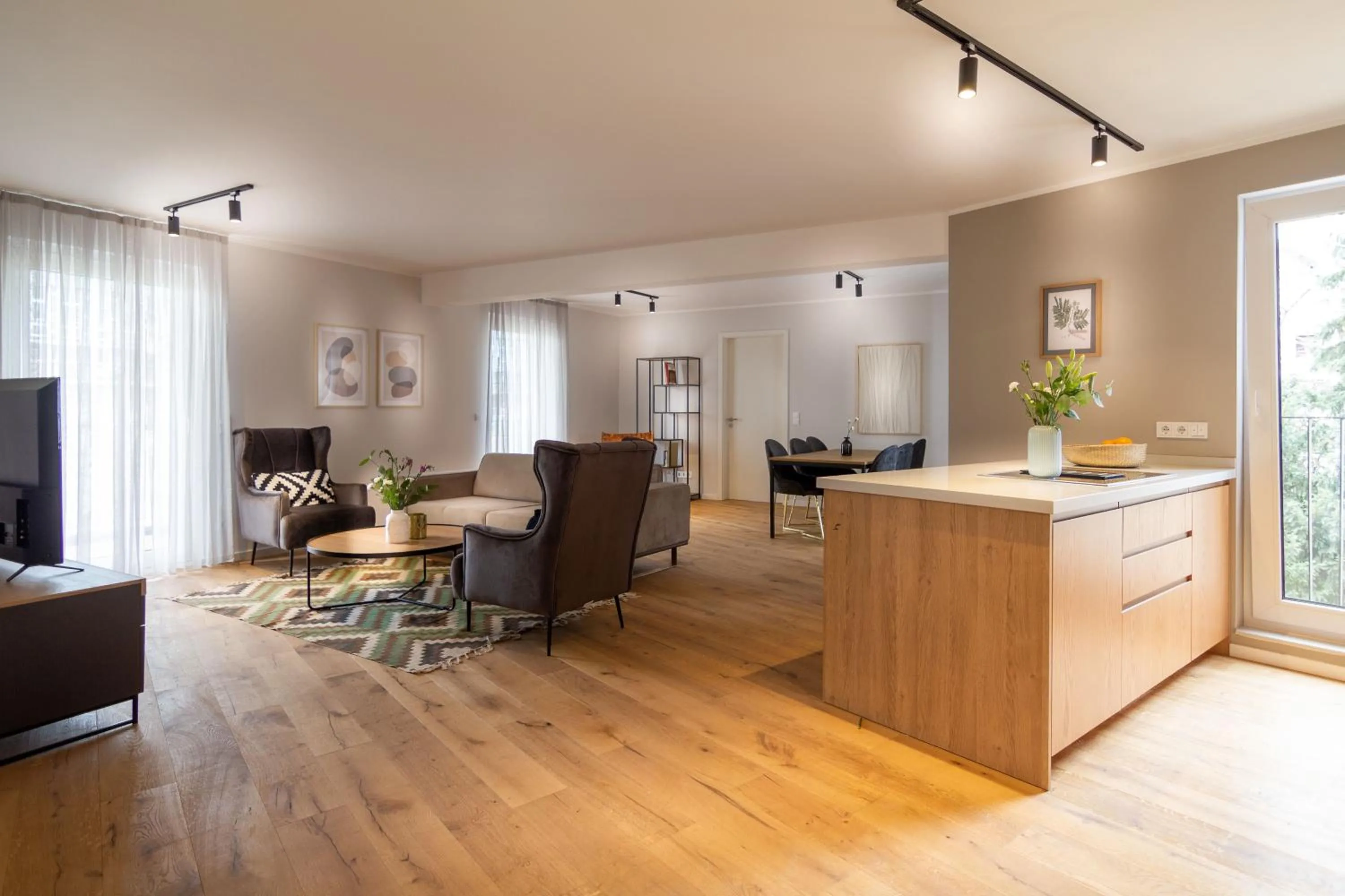 Kitchen or kitchenette in Sleep Inn Medienhafen Suites