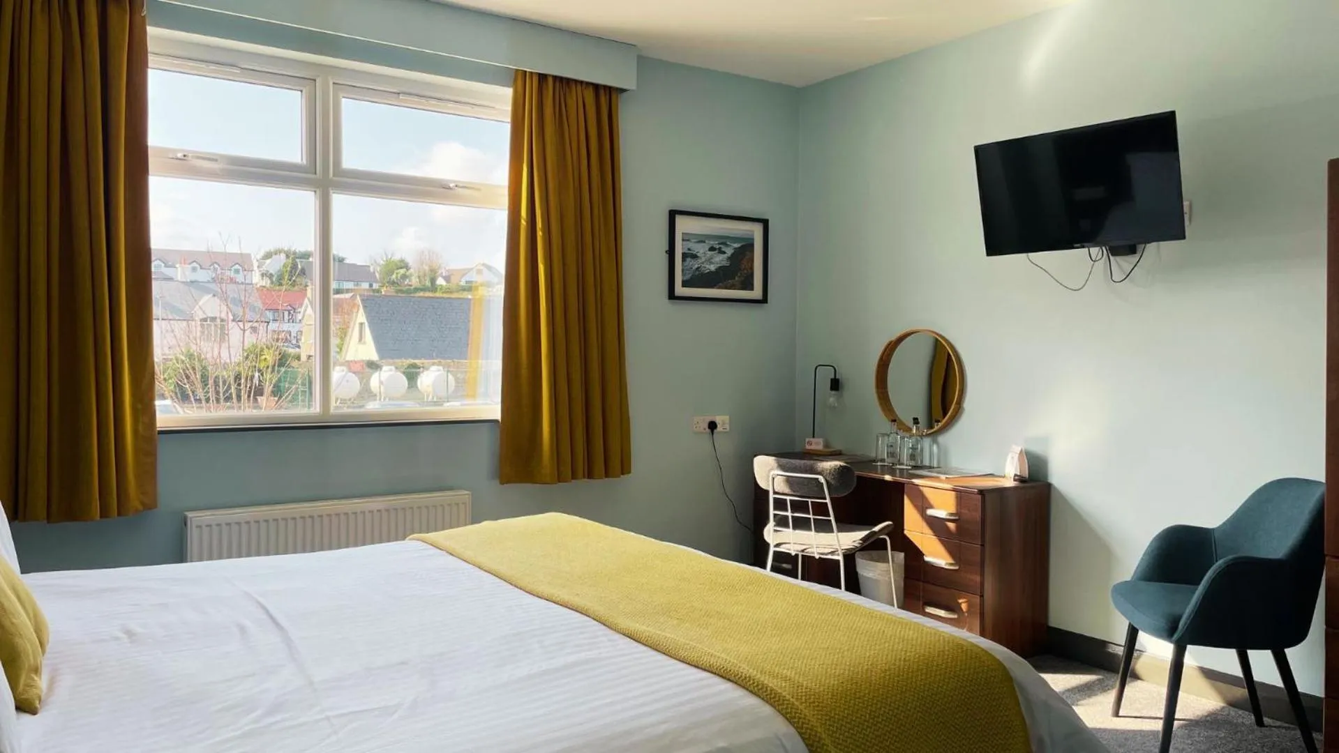 Bed in Marine Hotel Ballycastle