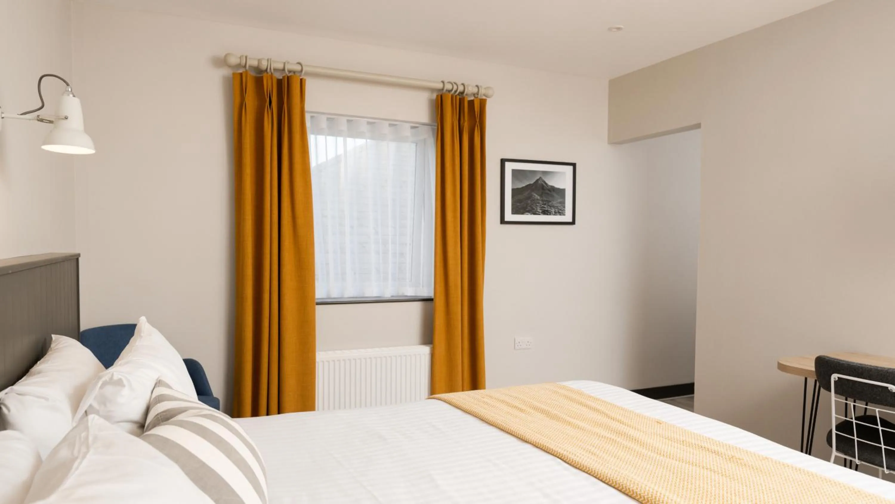 Bed in Marine Hotel Ballycastle