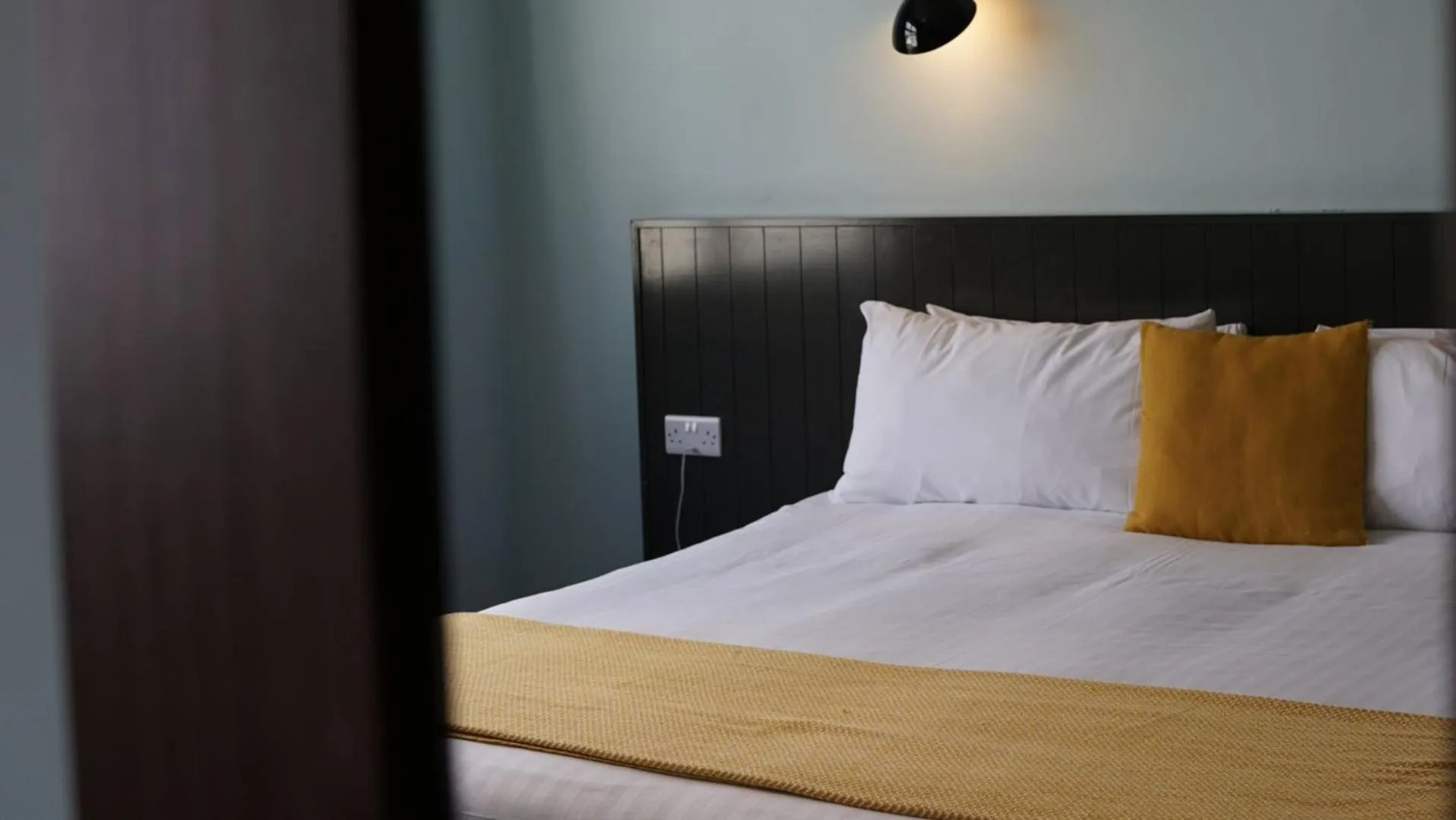 Bed in Marine Hotel Ballycastle