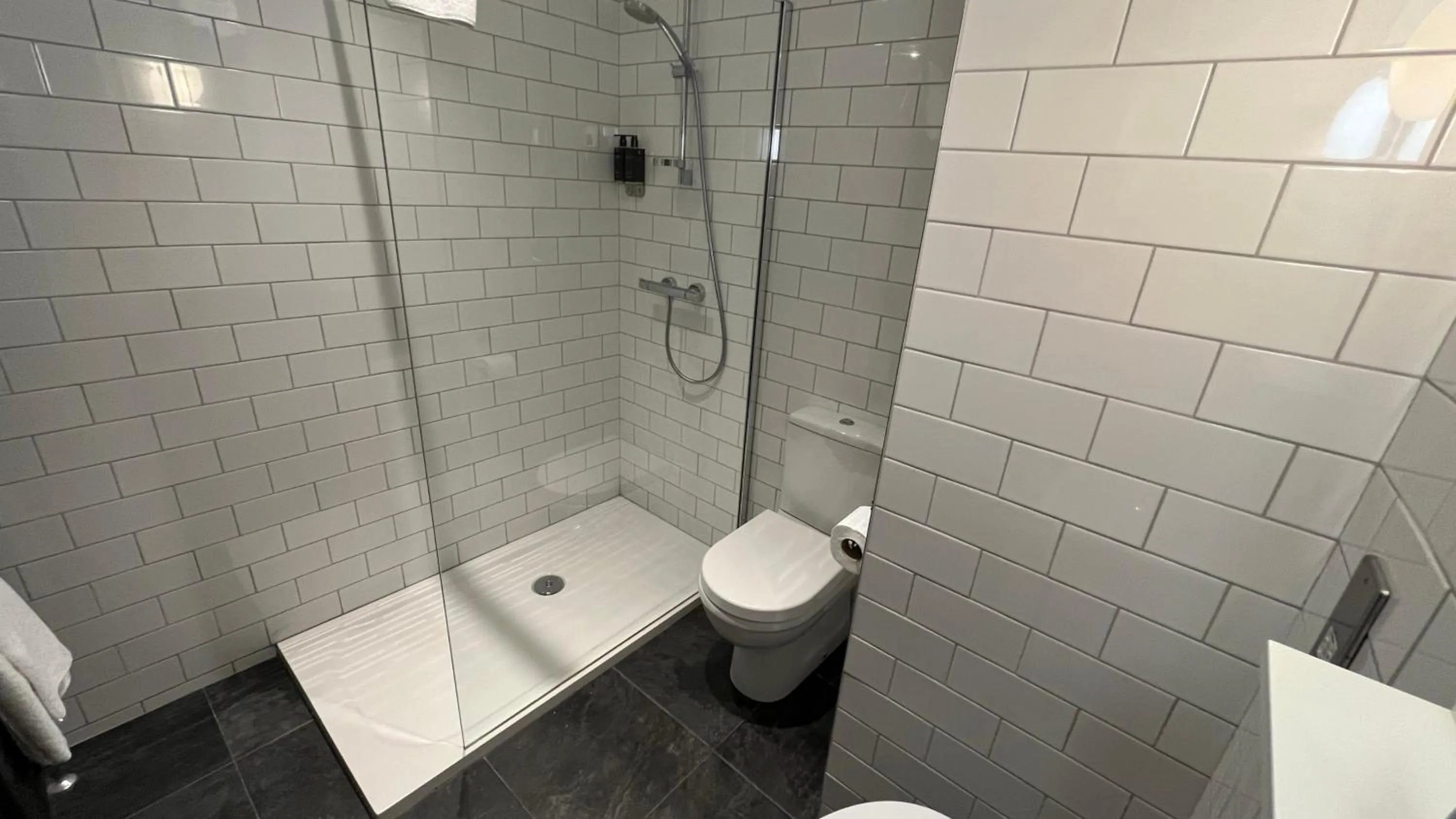 Toilet in Marine Hotel Ballycastle