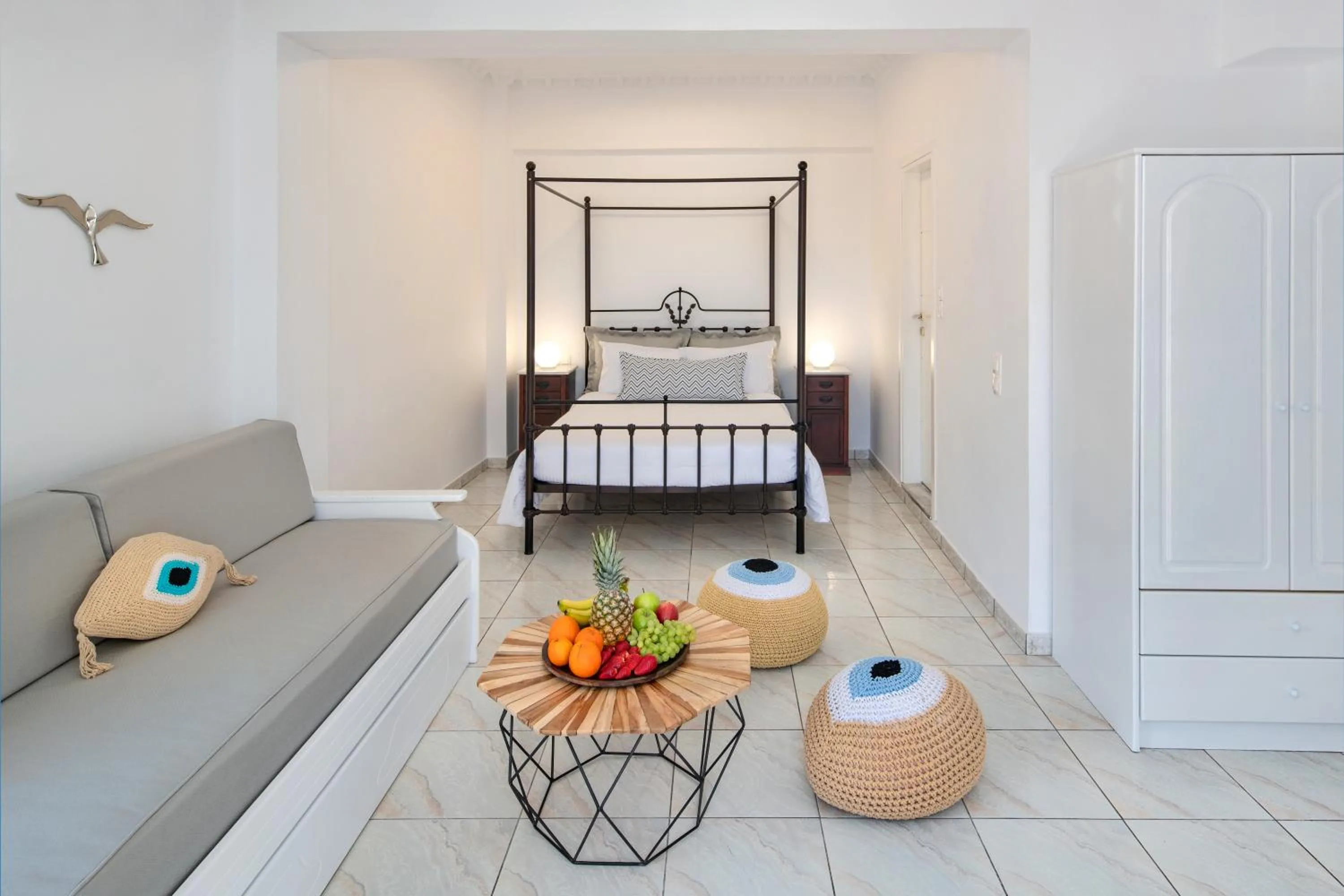 Bed in Villa Soula