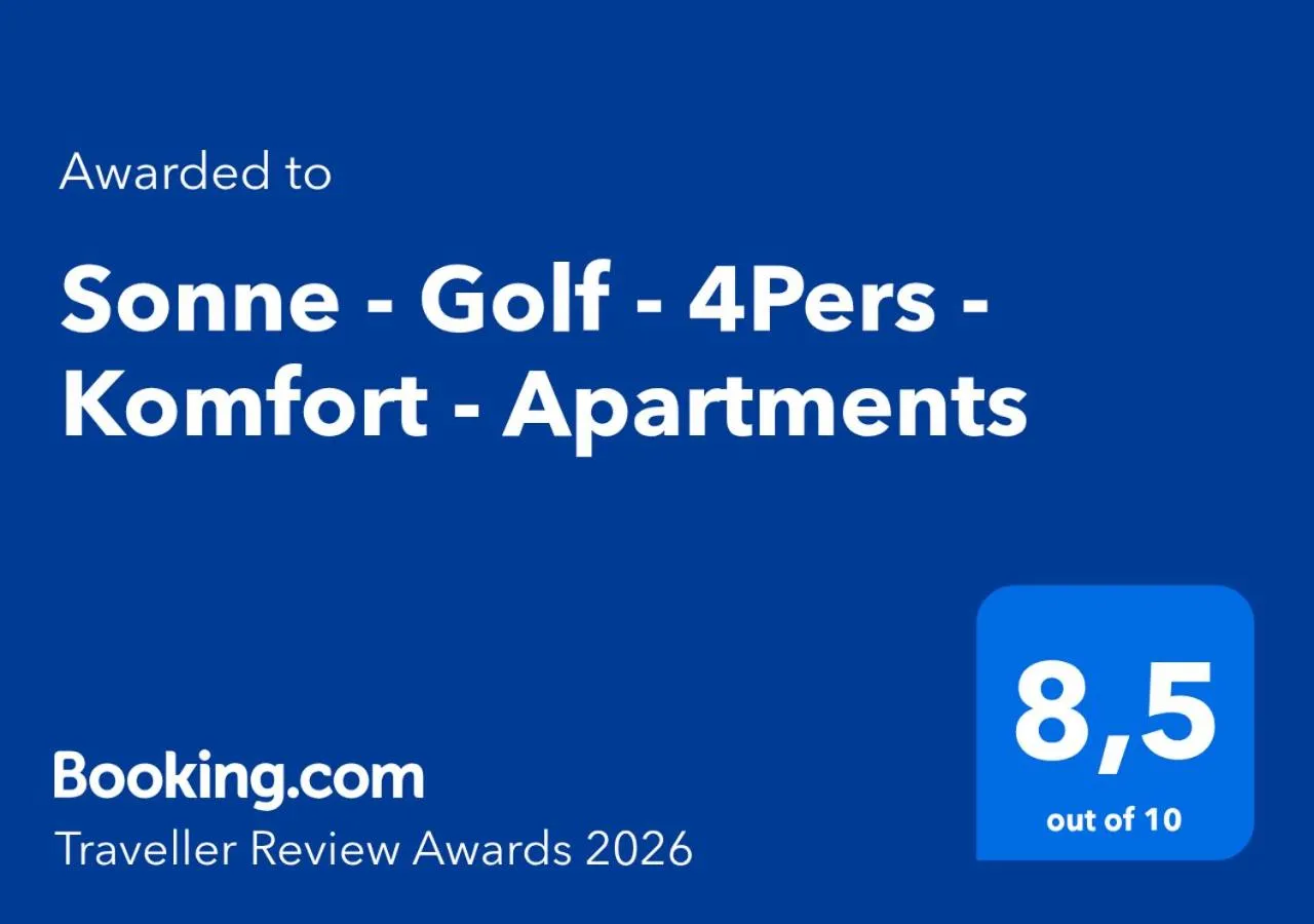 Sonne - Golf - 4Pers - Komfort - Apartments