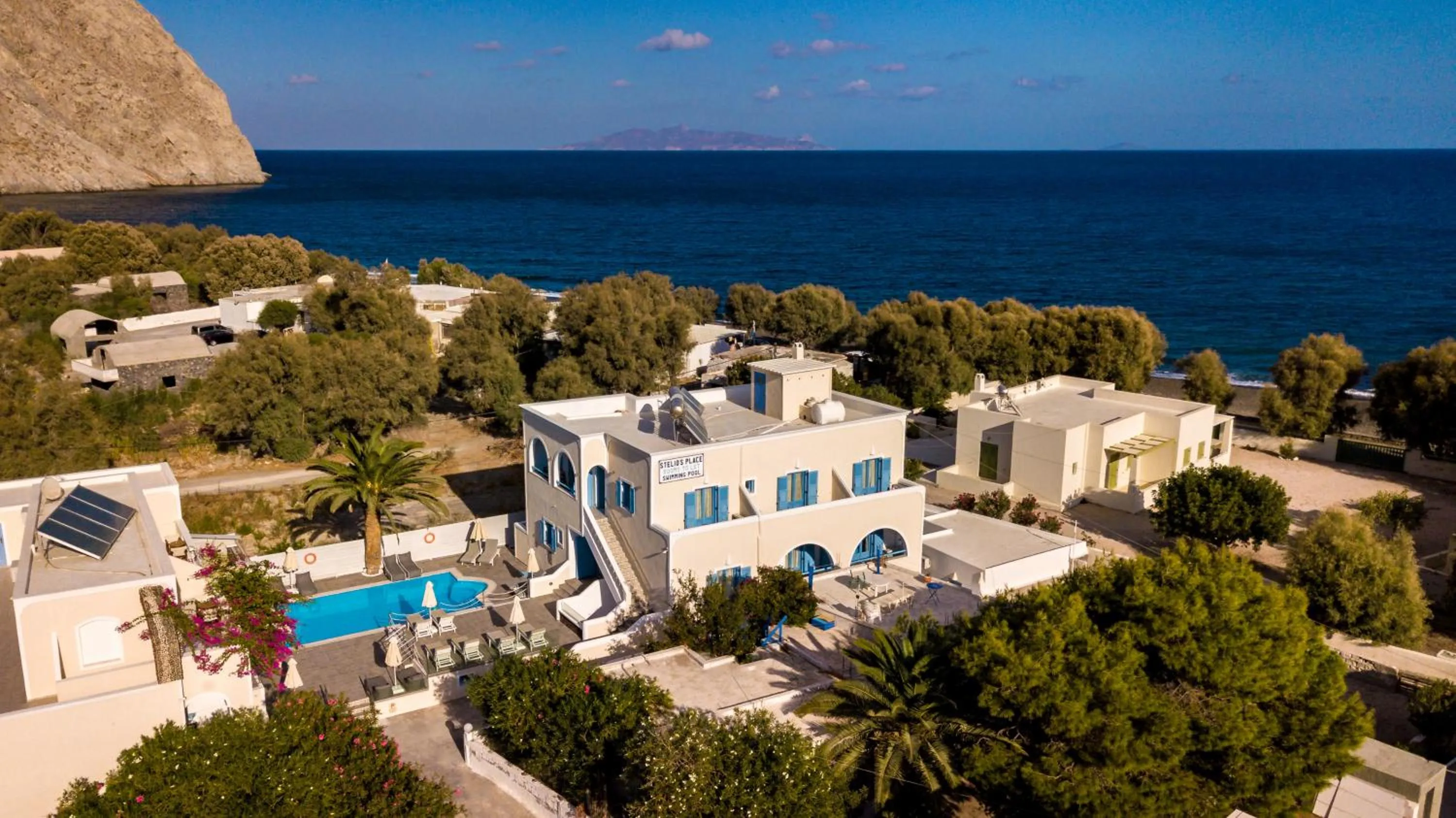 Bird's eye view in Stelios Place