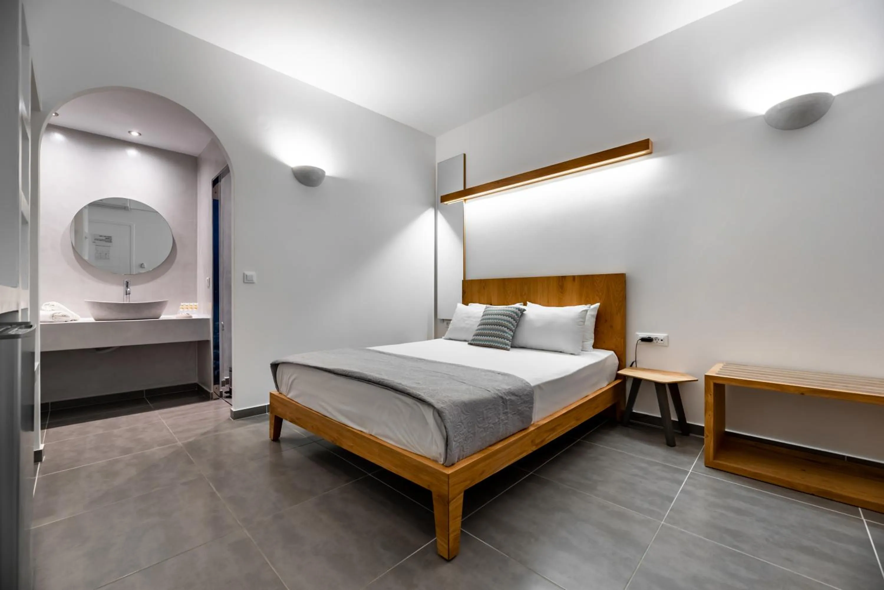 Bed in Stelios Place