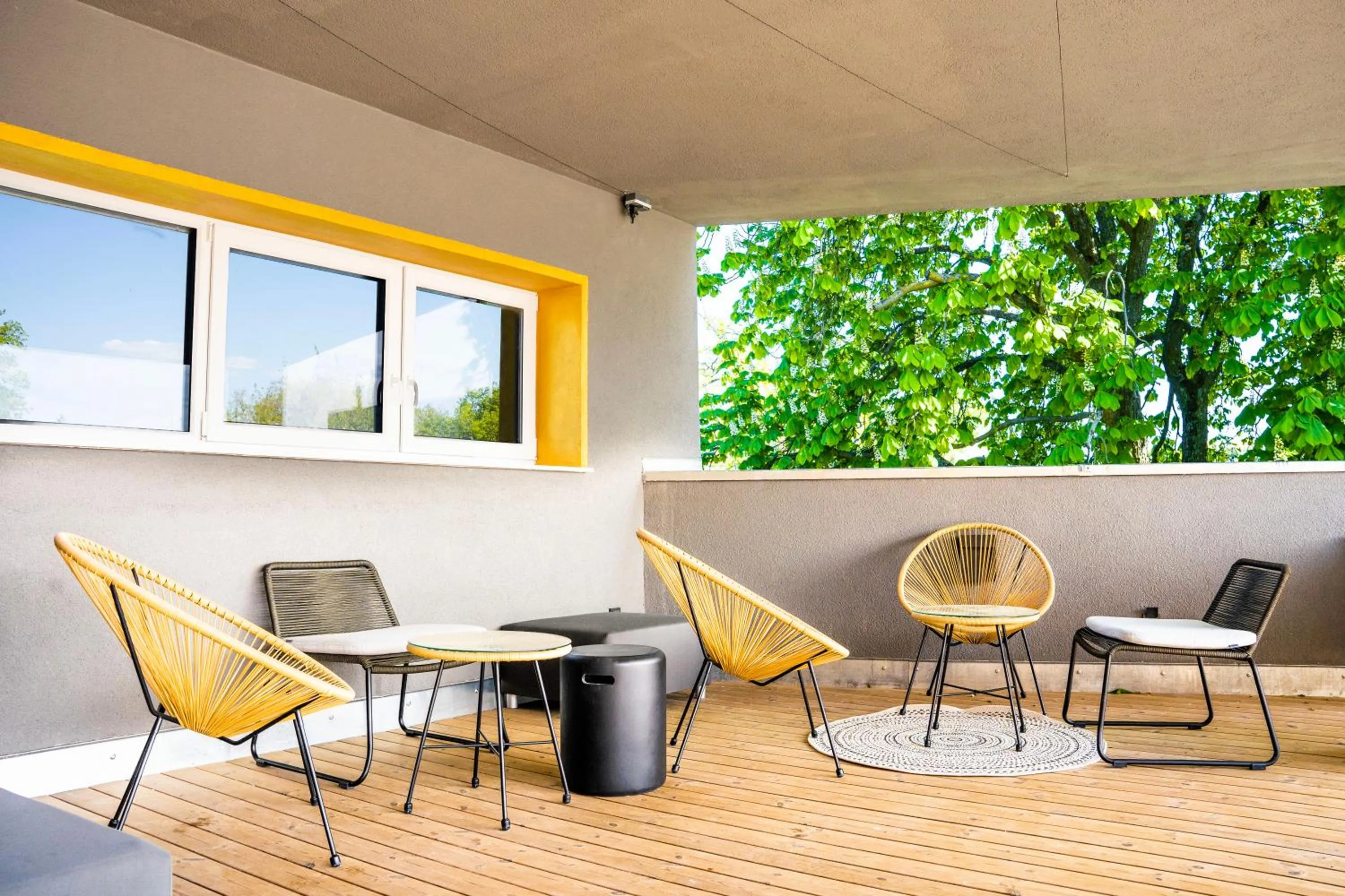 Balcony/Terrace in The Base Berlin ONE