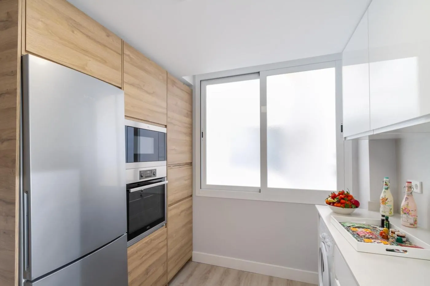 Kitchen or kitchenette in MARBELLA BANUS SUITES - Marbella Centre Soriano 56 Suite Apartment