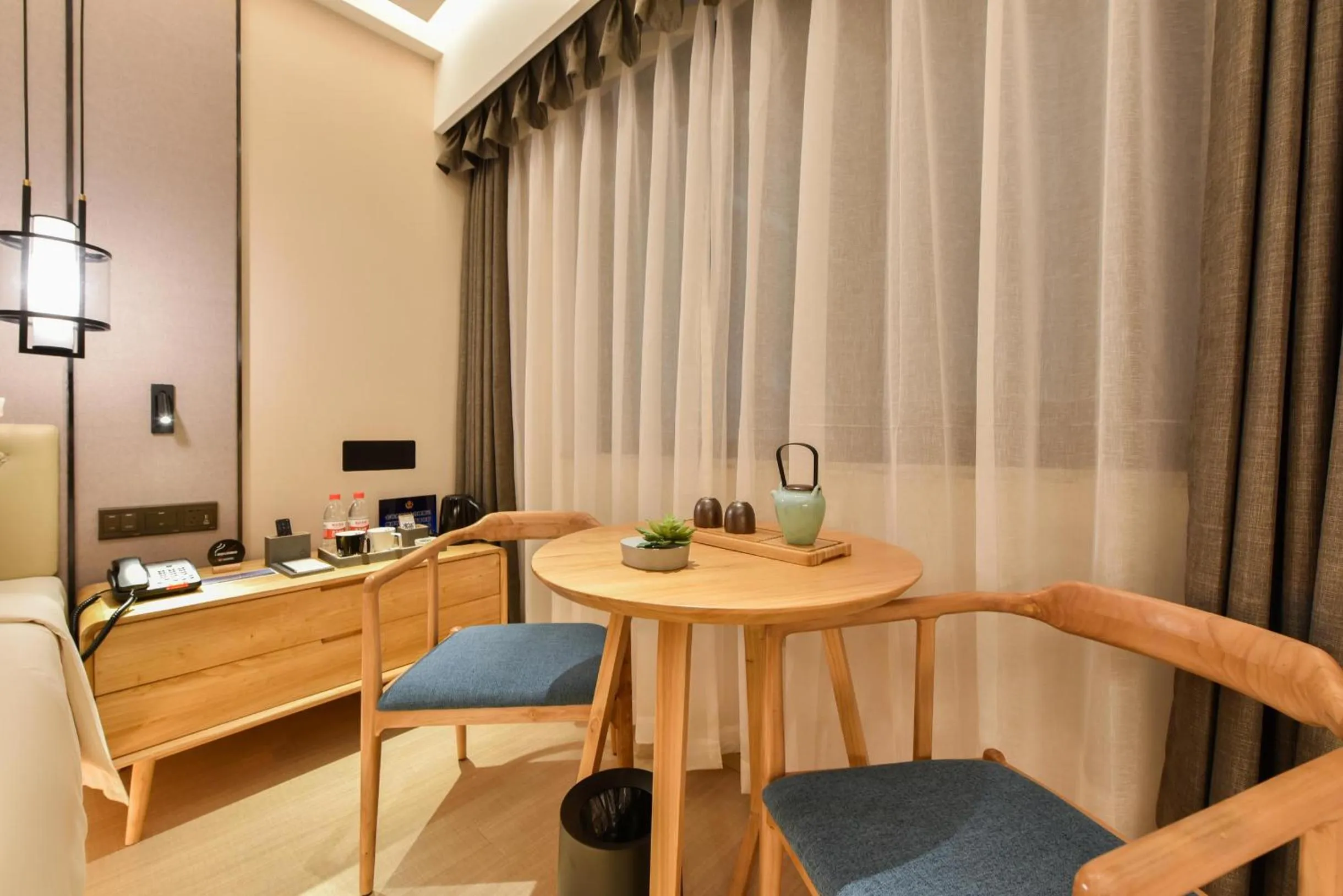 Seating area in Atour Hotel Beijing Fuxingmen