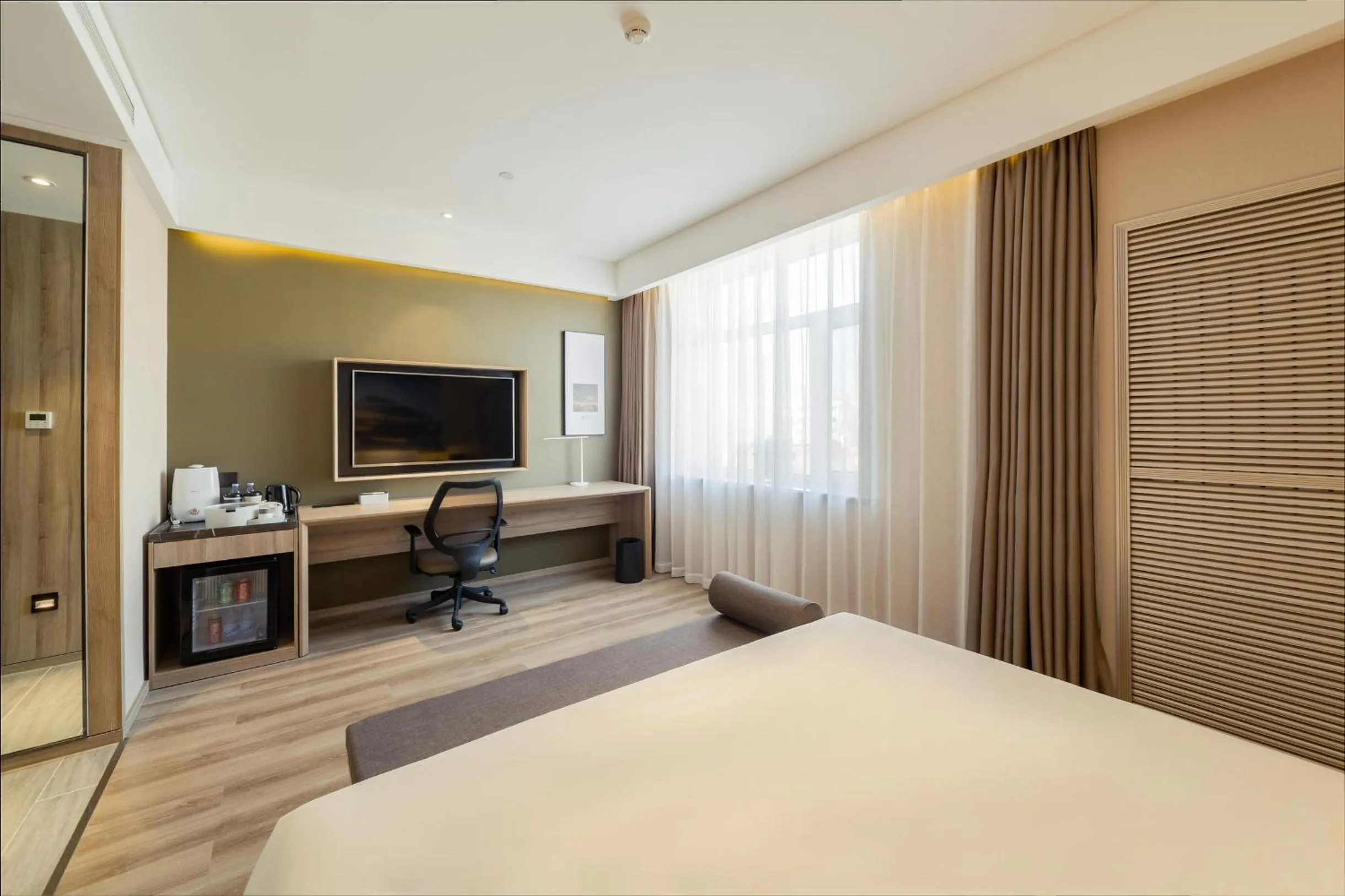 Bed in Atour Hotel Harbin Convention and Exhibition Center Nongken