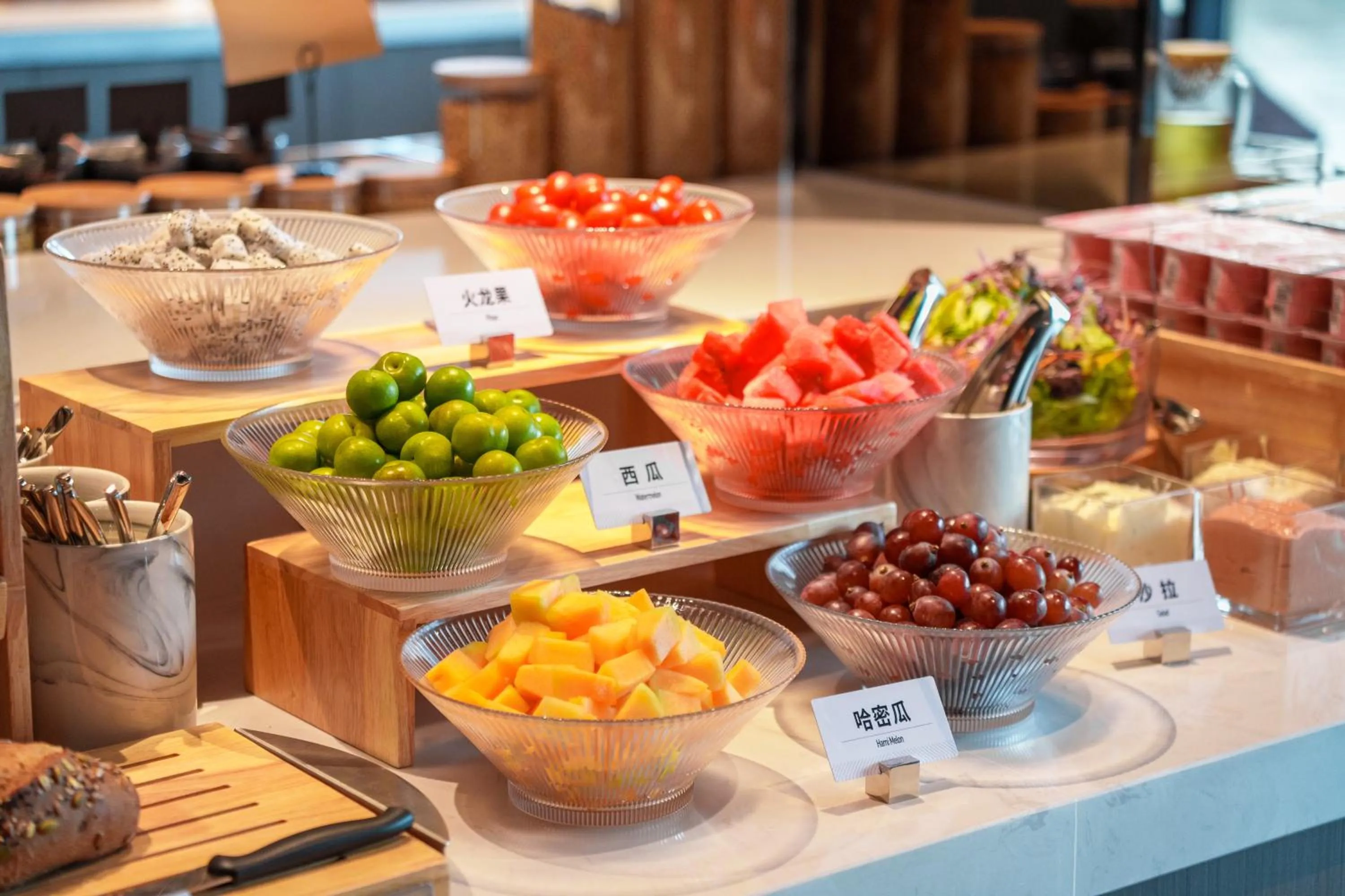 Breakfast in Atour Hotel Chongqing Hongyadong Riverview