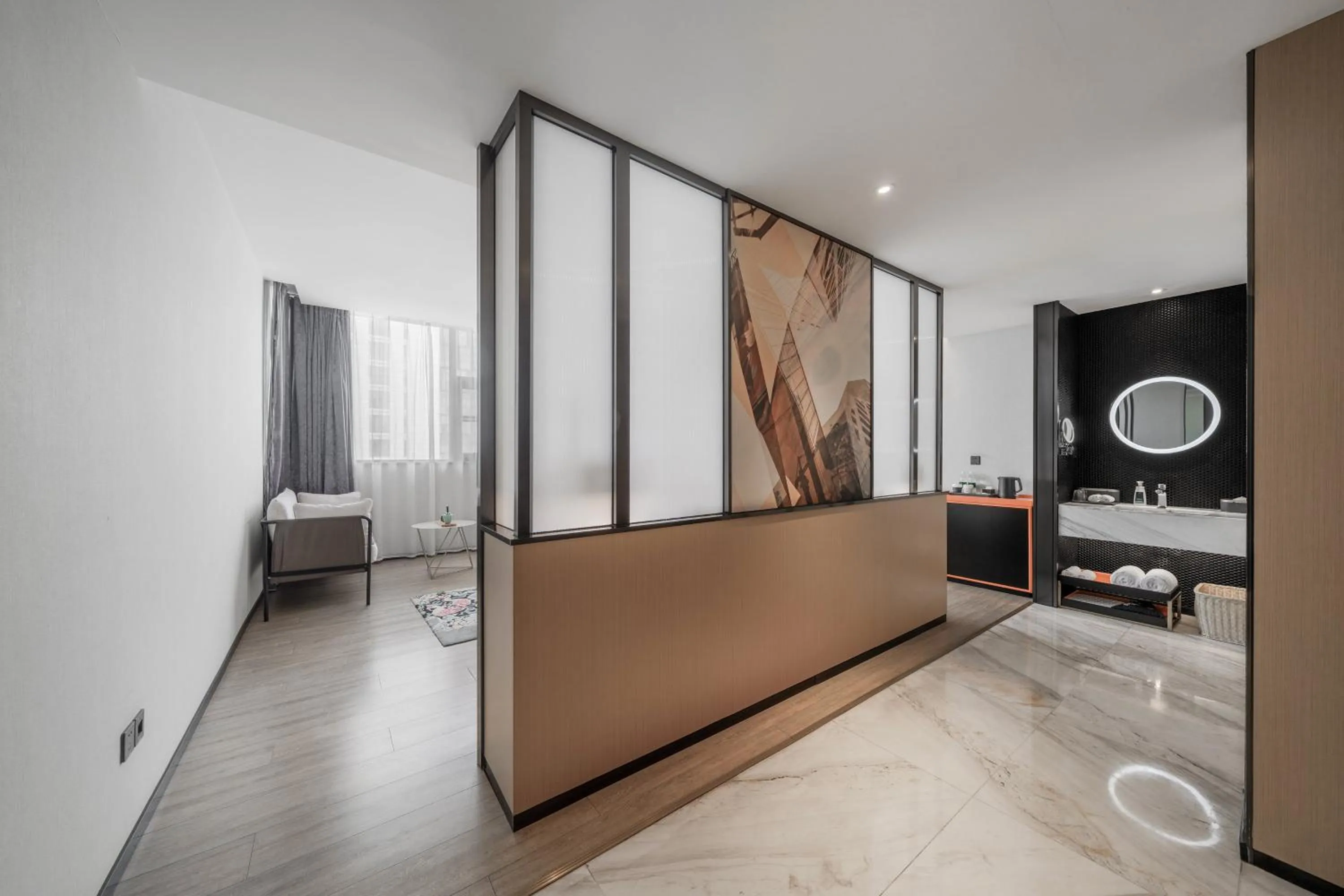 Bed in Atour S Hotel Chengdu Taikoo Li