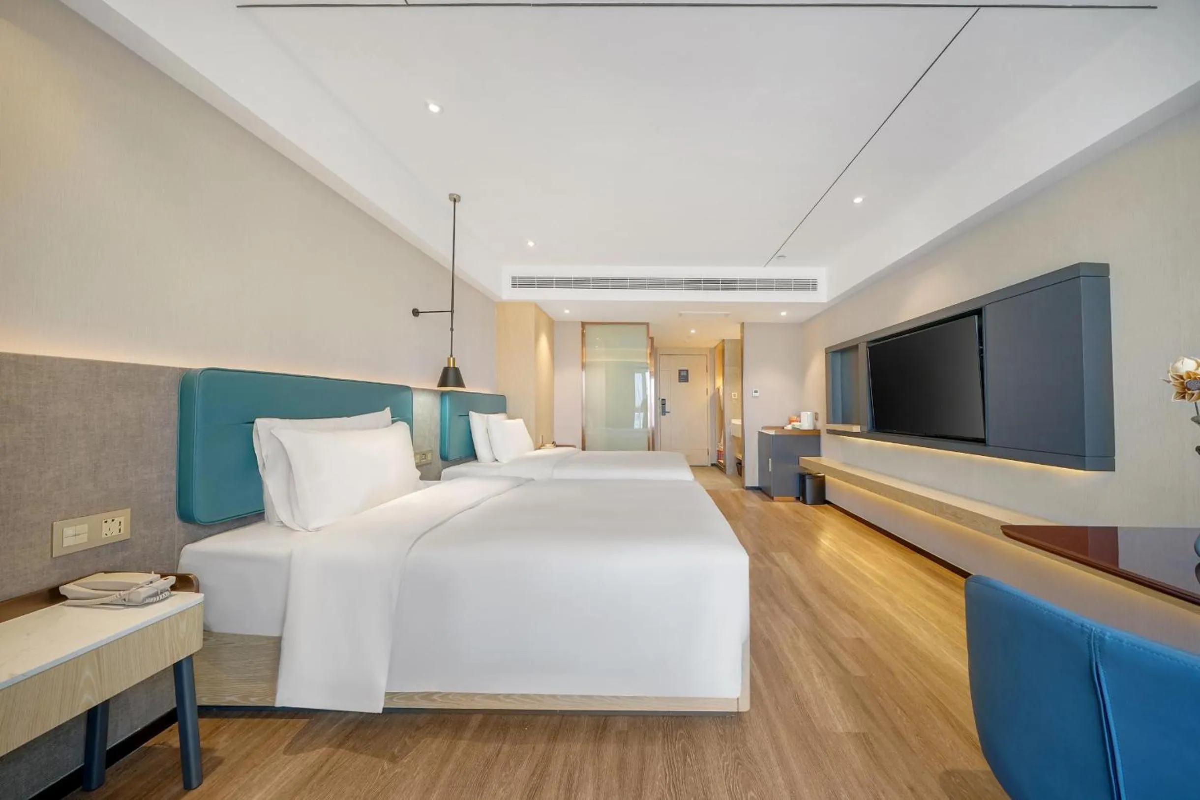 Bed in Atour X Hotel Harbin West Railway Station