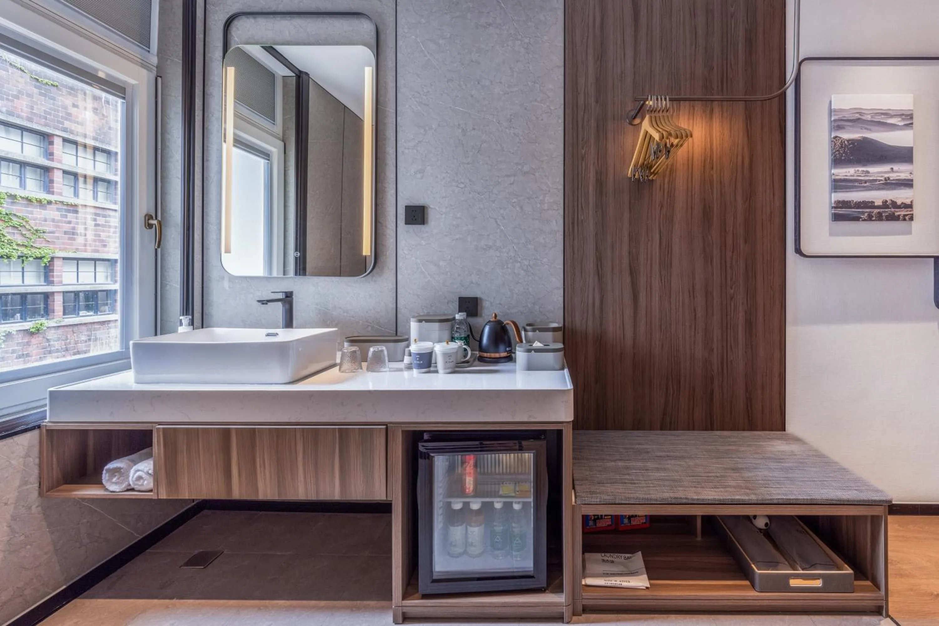 Bedroom in Atour X Hotel The Bund East Nanjing Road