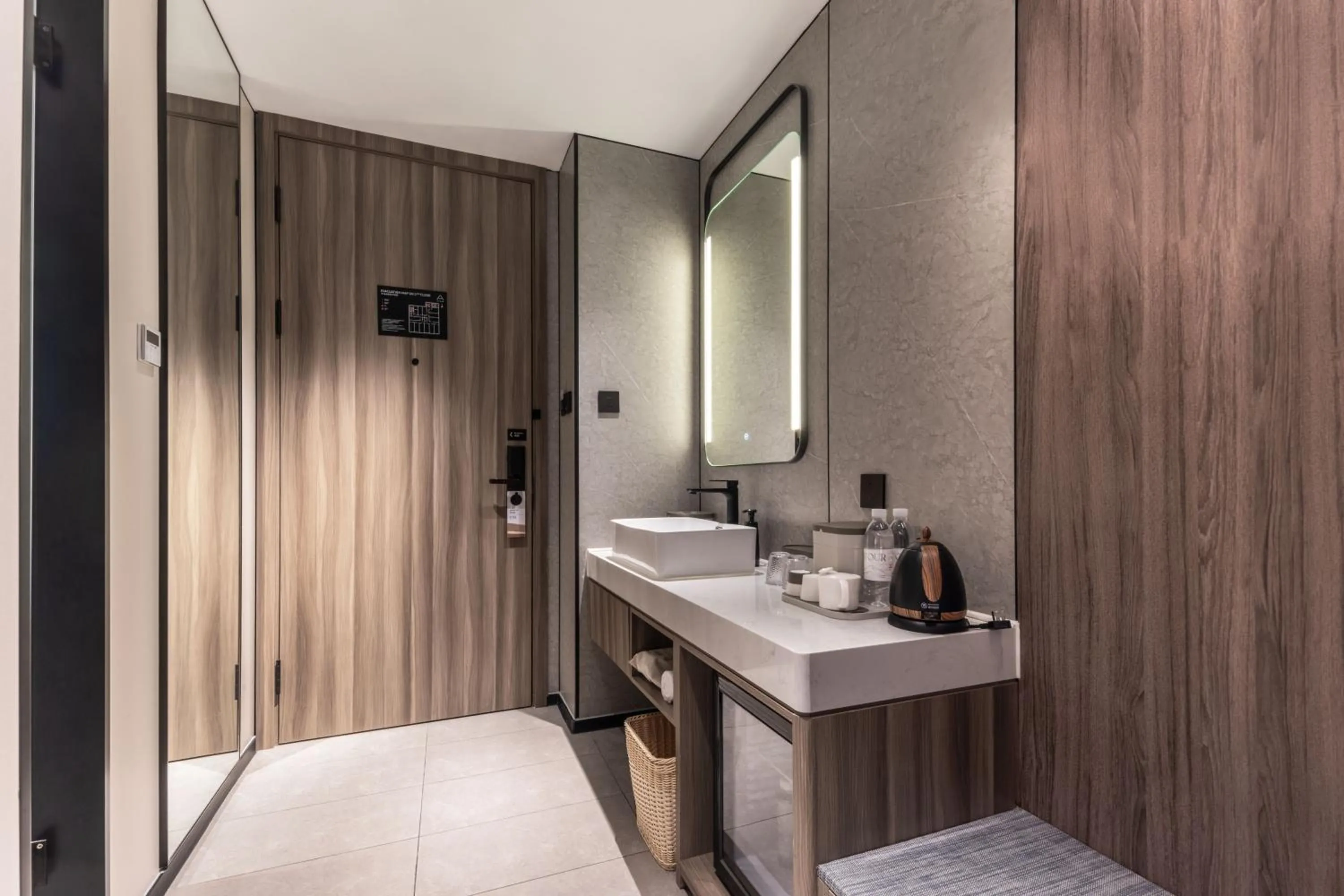 Bedroom in Atour X Hotel The Bund East Nanjing Road