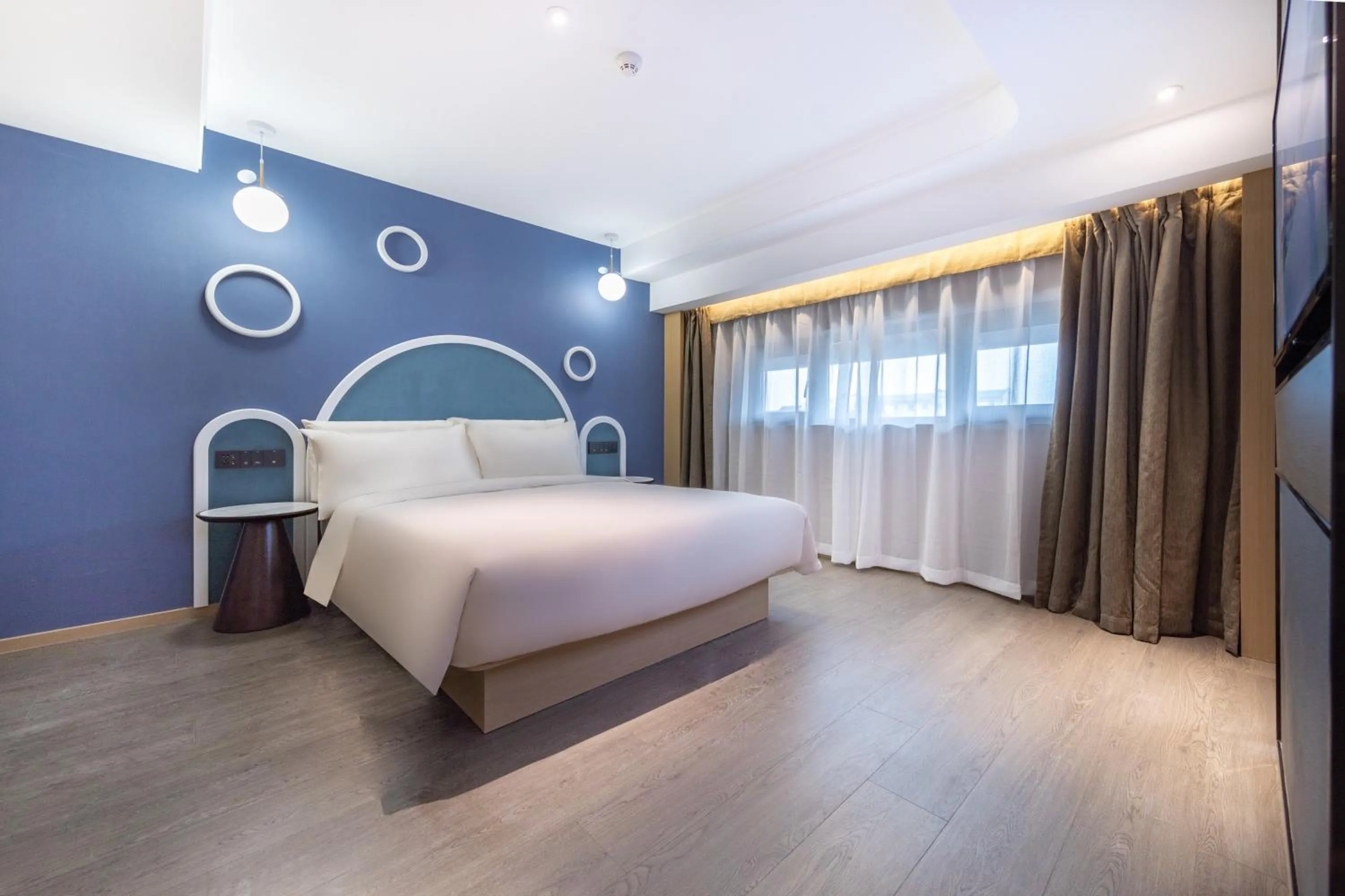 Bedroom, Bed in Atour Hotel Suzhou Guanqian Street Leqiao Station