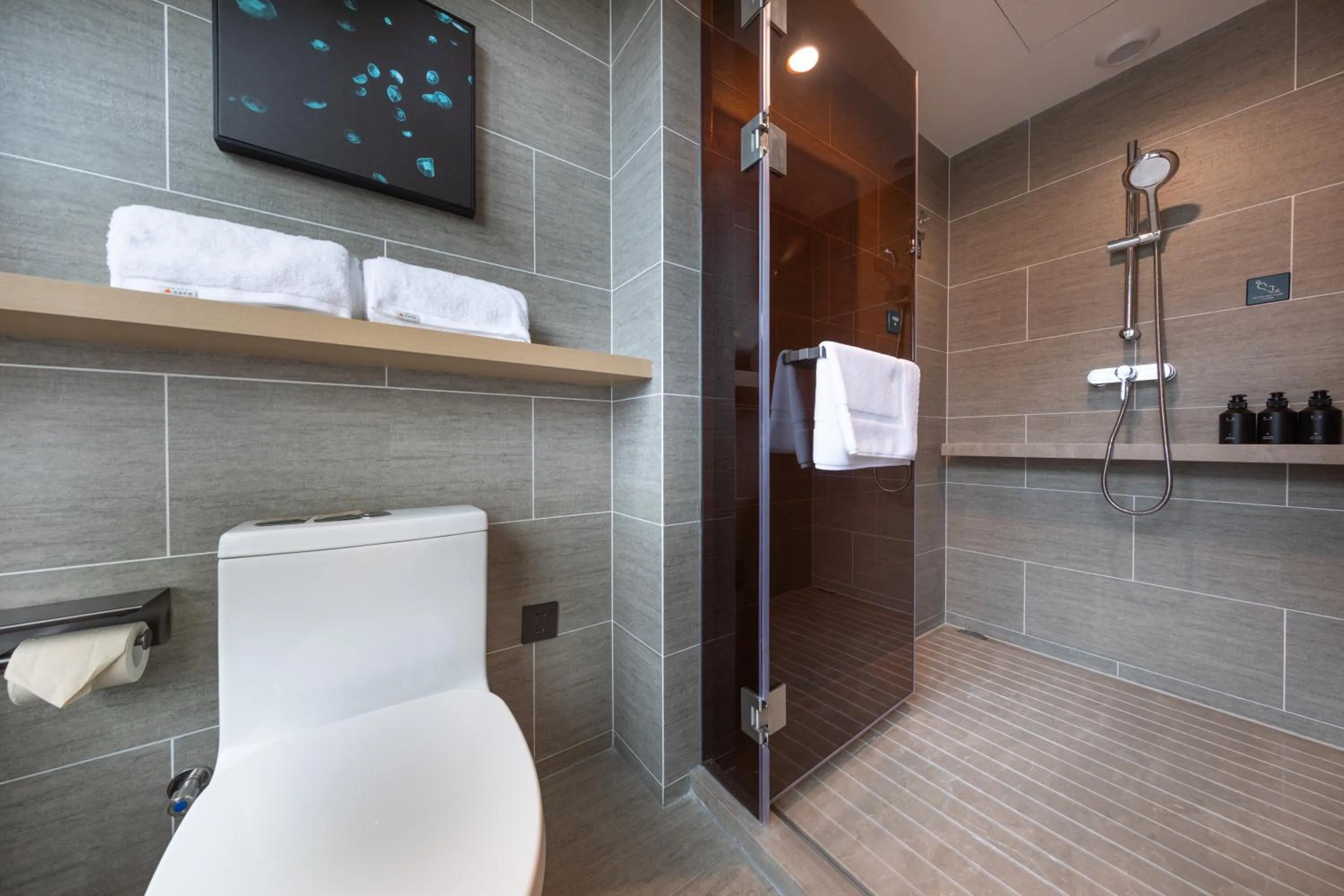 Toilet in Atour Hotel Suzhou Guanqian Street Leqiao Station