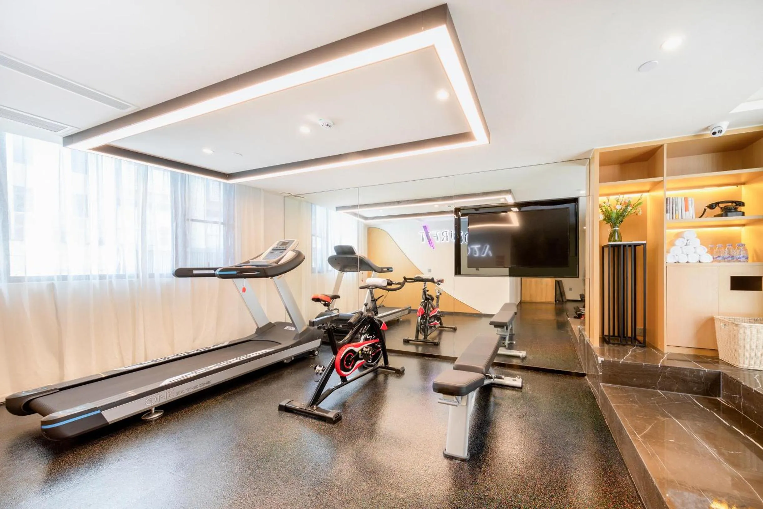 Fitness centre/facilities in 厦门火车站明发广场亚朵酒店