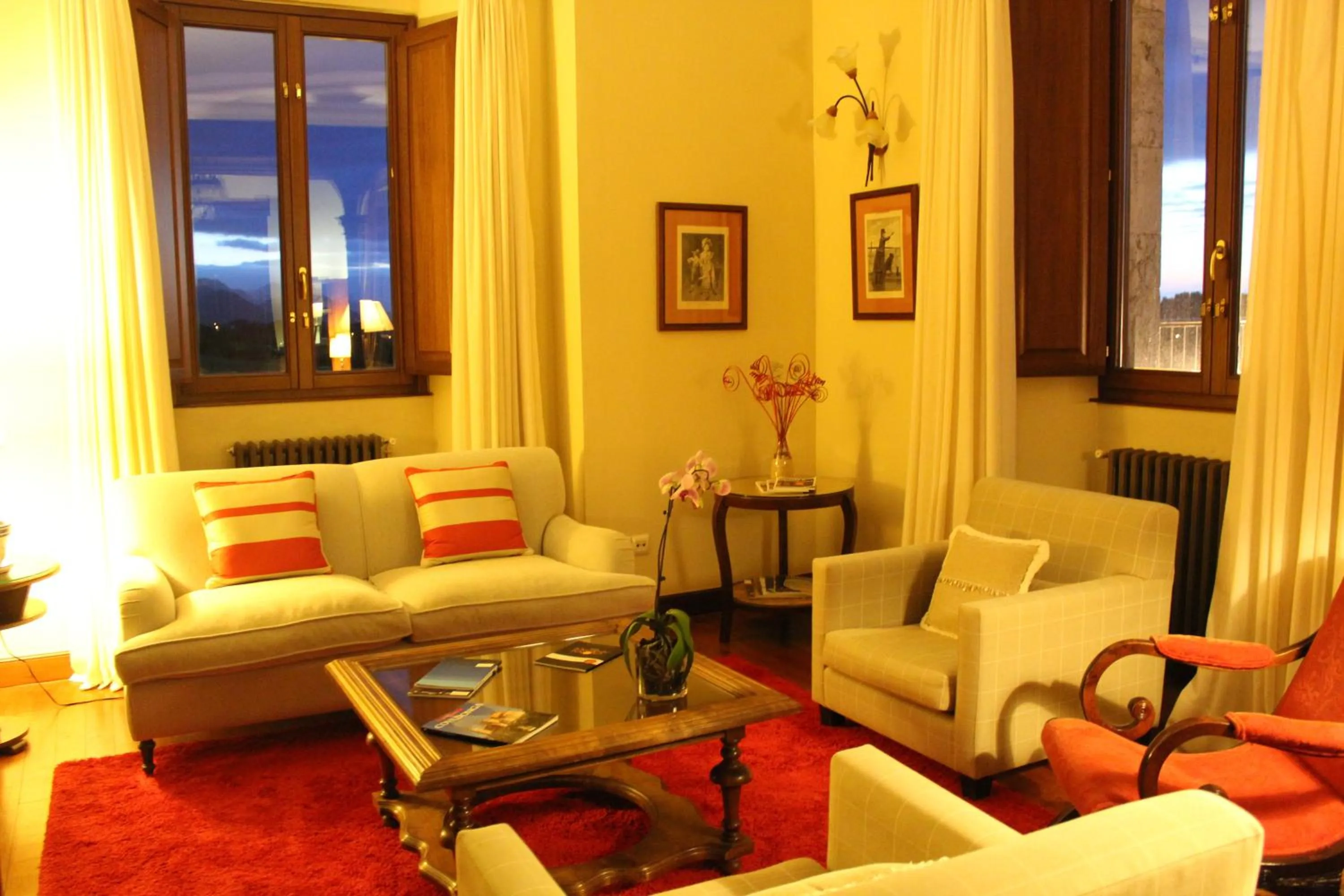 Living room in Quinta de Villanueva