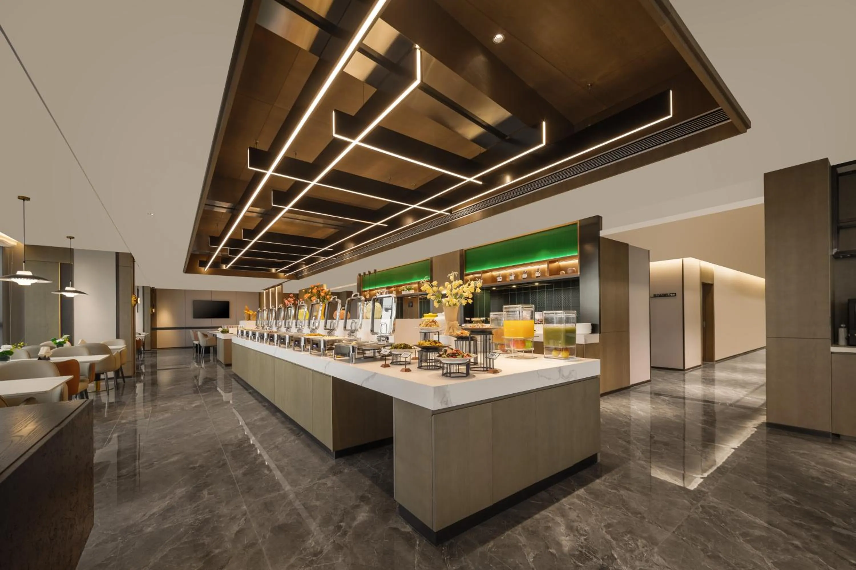 Restaurant/places to eat in Atour Hotel Jinan West Railway Station