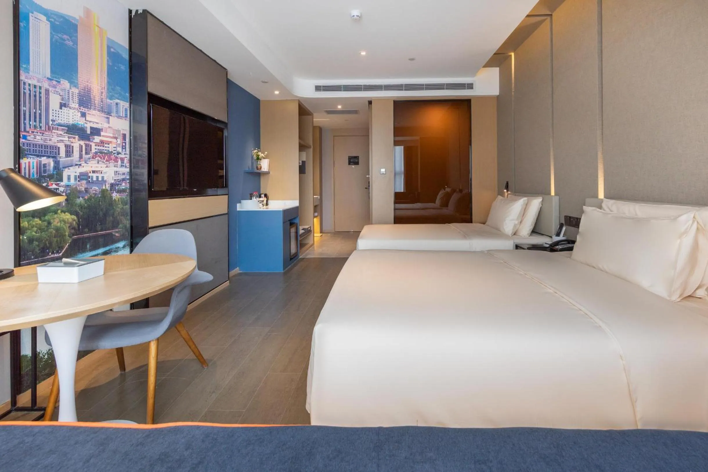 Bed in Atour Hotel South Jinan Industrial Road CBD