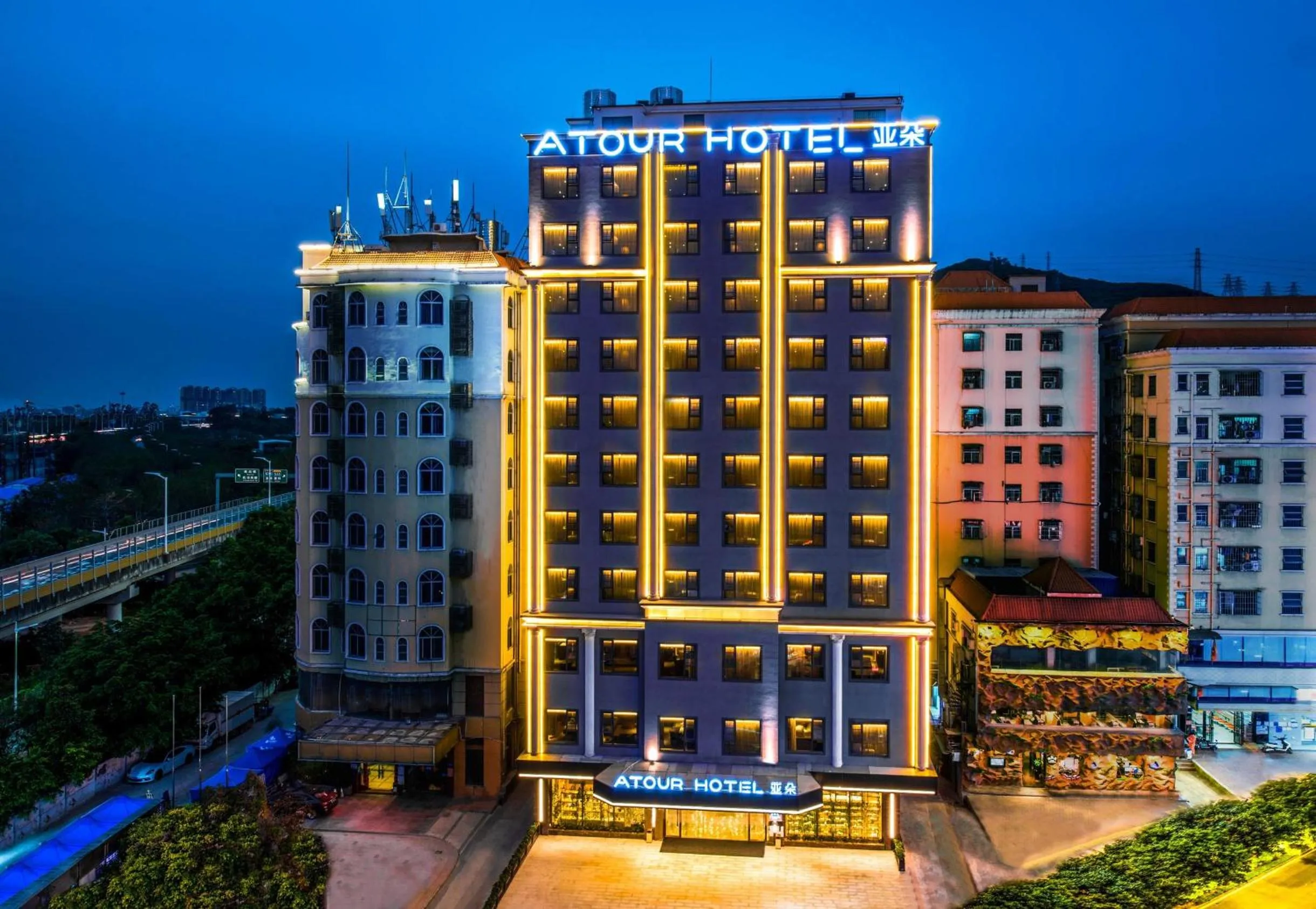 Property building in Atour Hotel Shenzhen Baoan International Airport