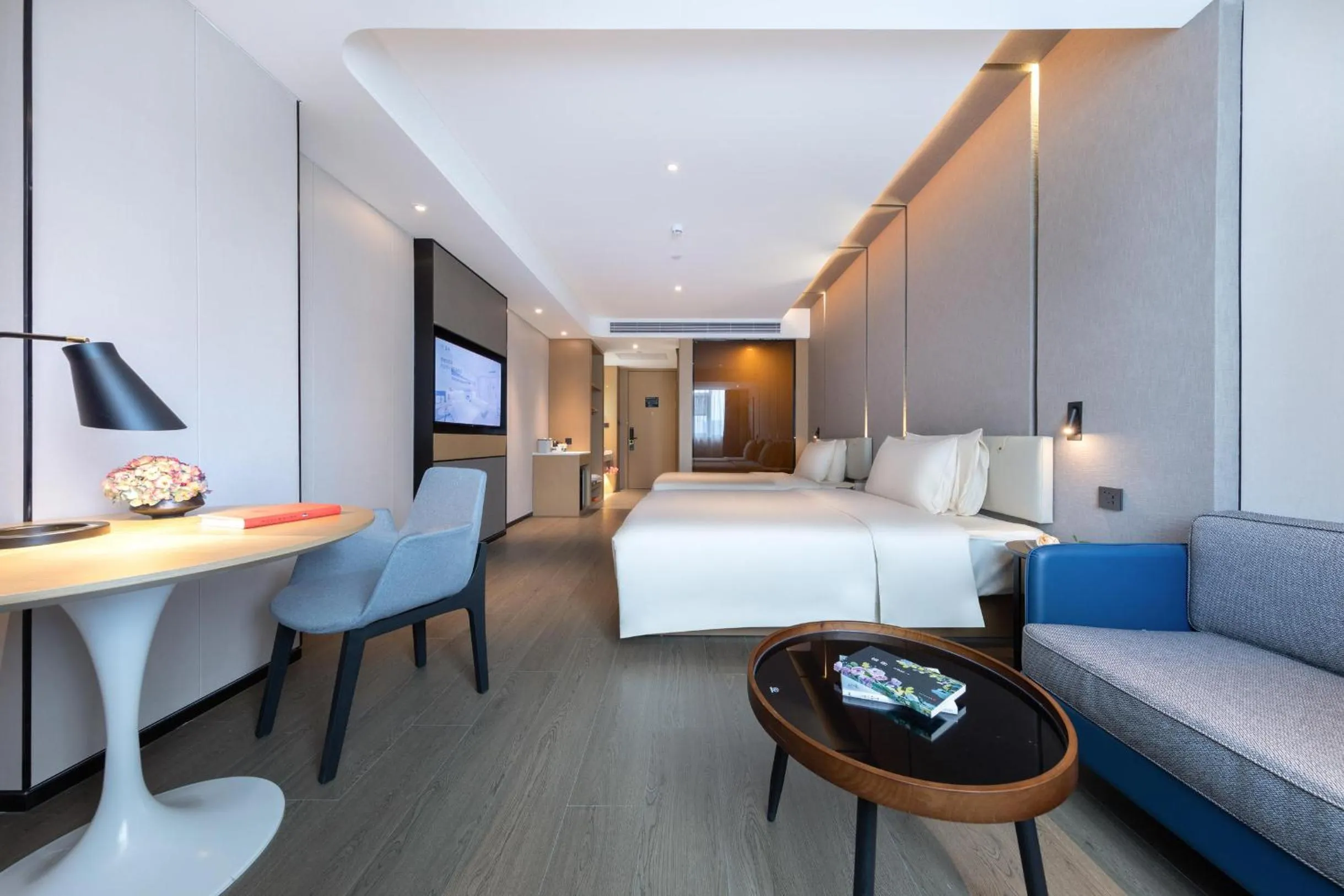 Bed in Atour Hotel Shenzhen Qianhai Baoan Center