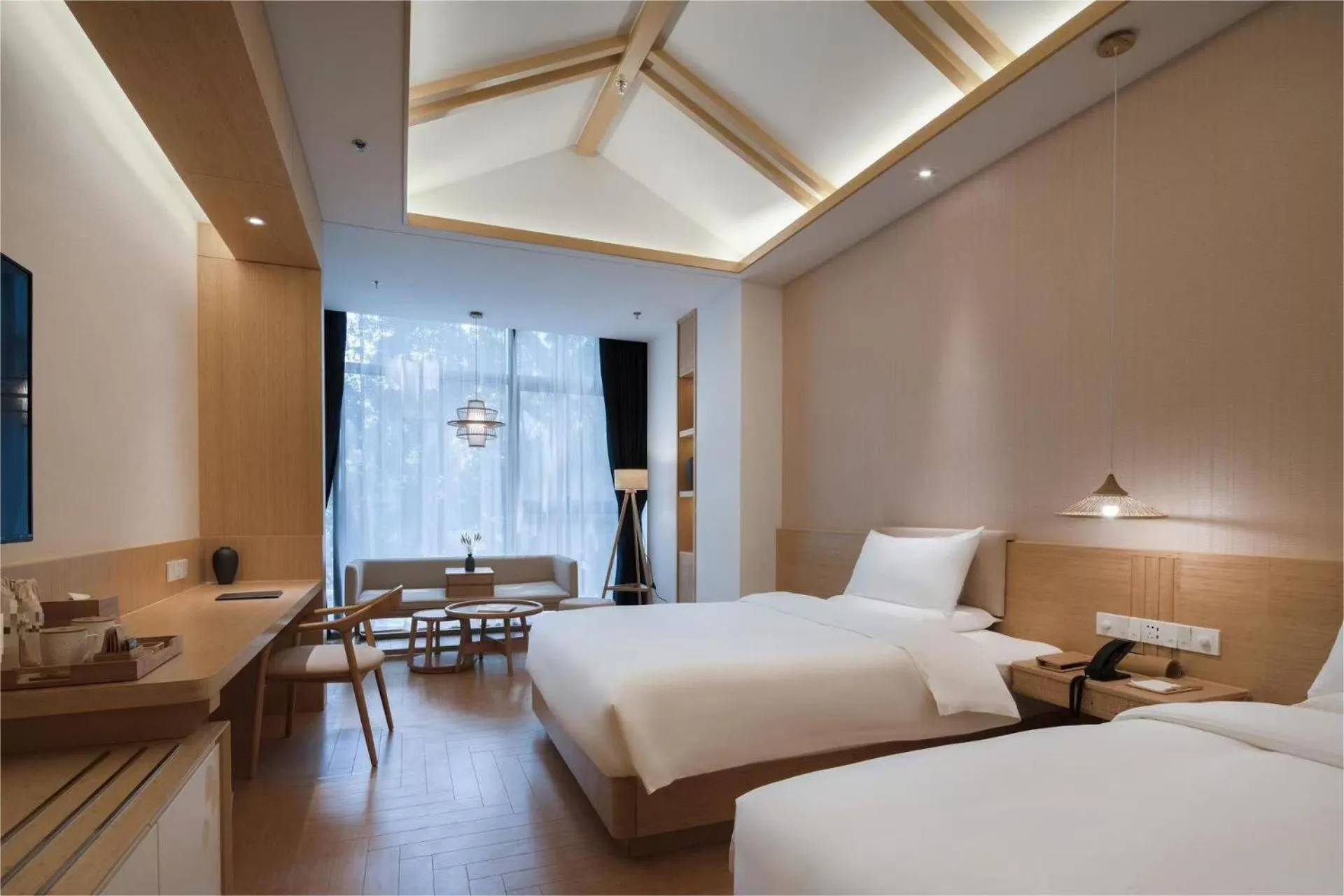Photo of the whole room, Bed in Atour X Hotel Shenzhen Futian CBD Chegongmiao