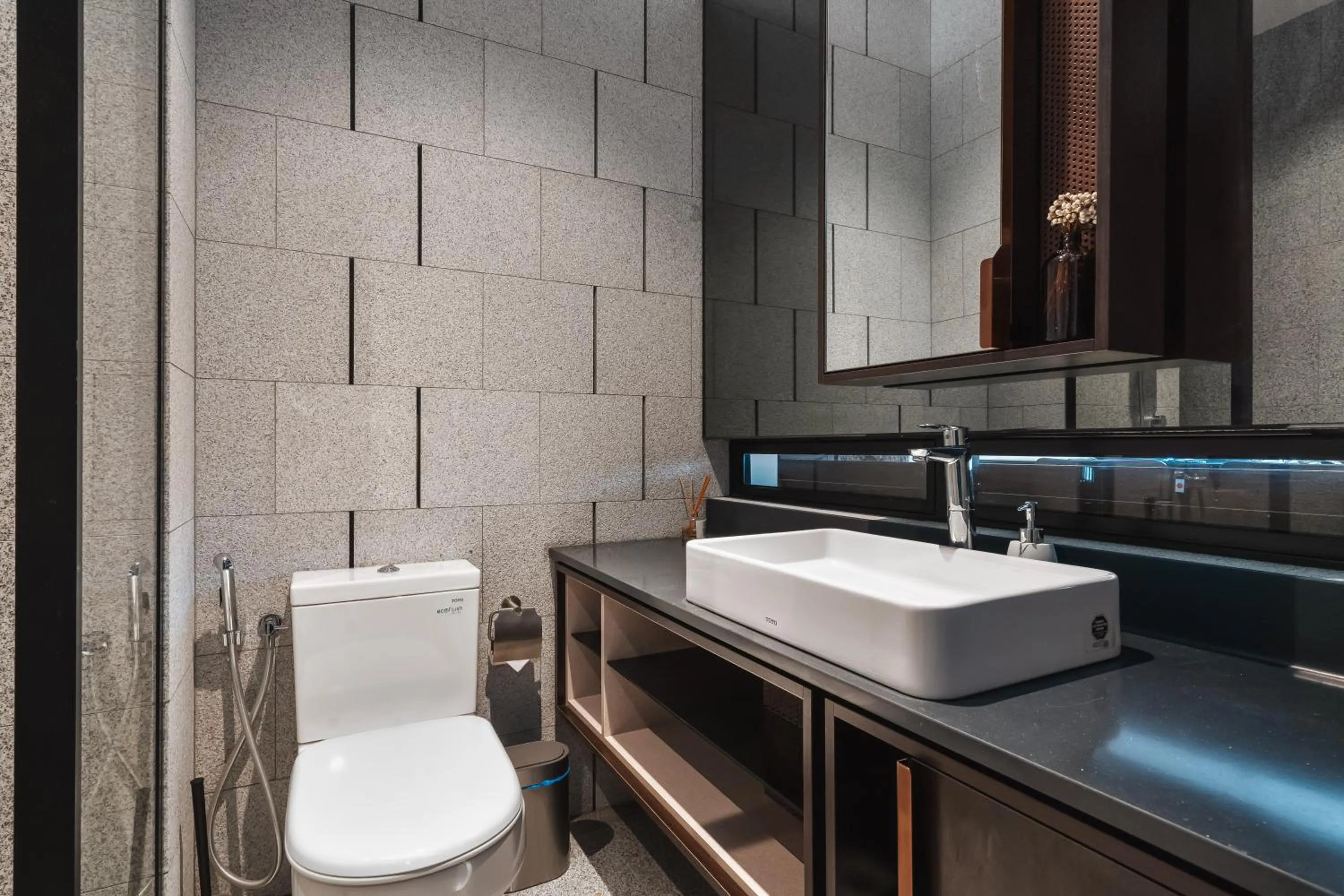 Toilet in Scarletz KLCC Apartments by soulasia