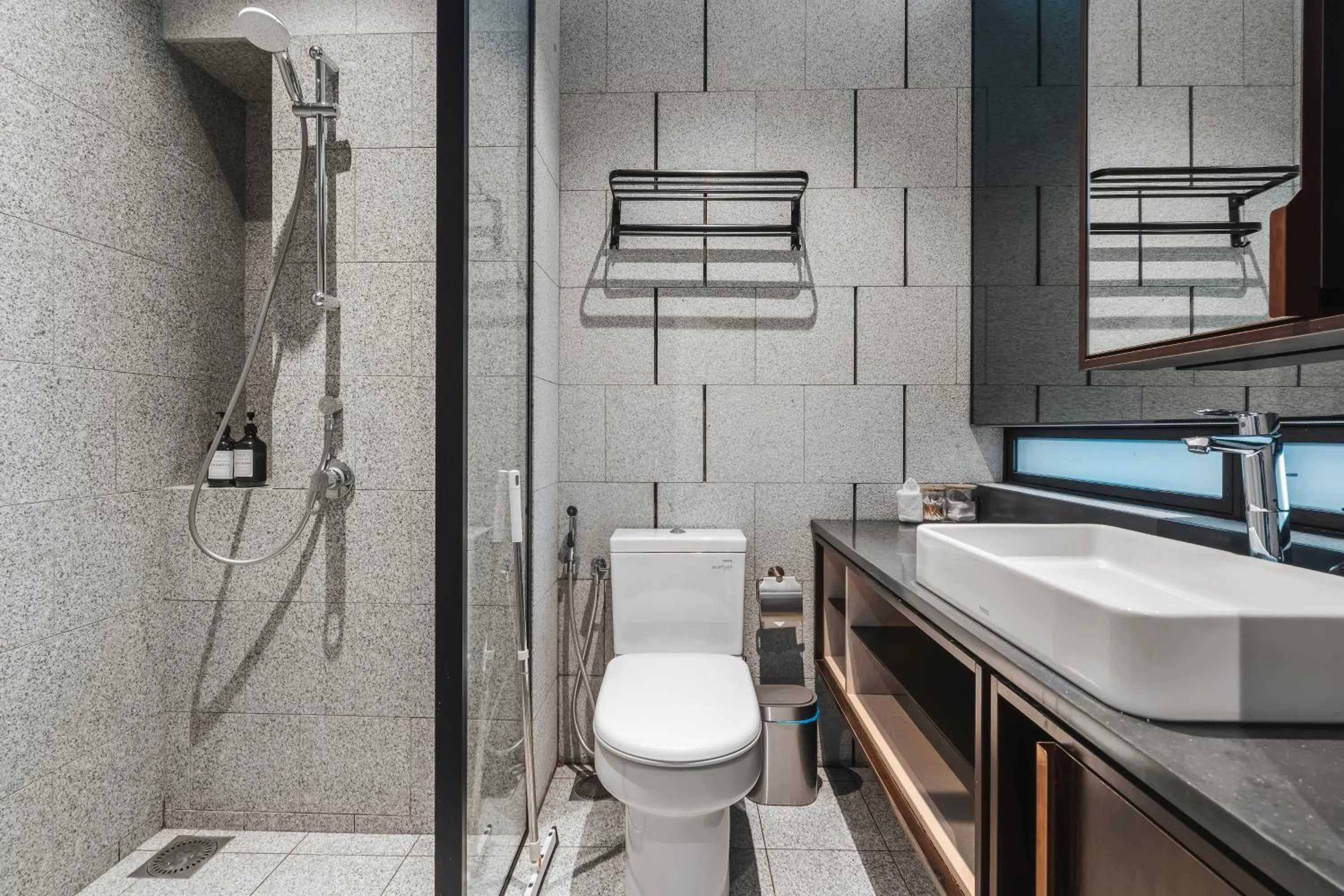 Shower in Scarletz KLCC Apartments by soulasia