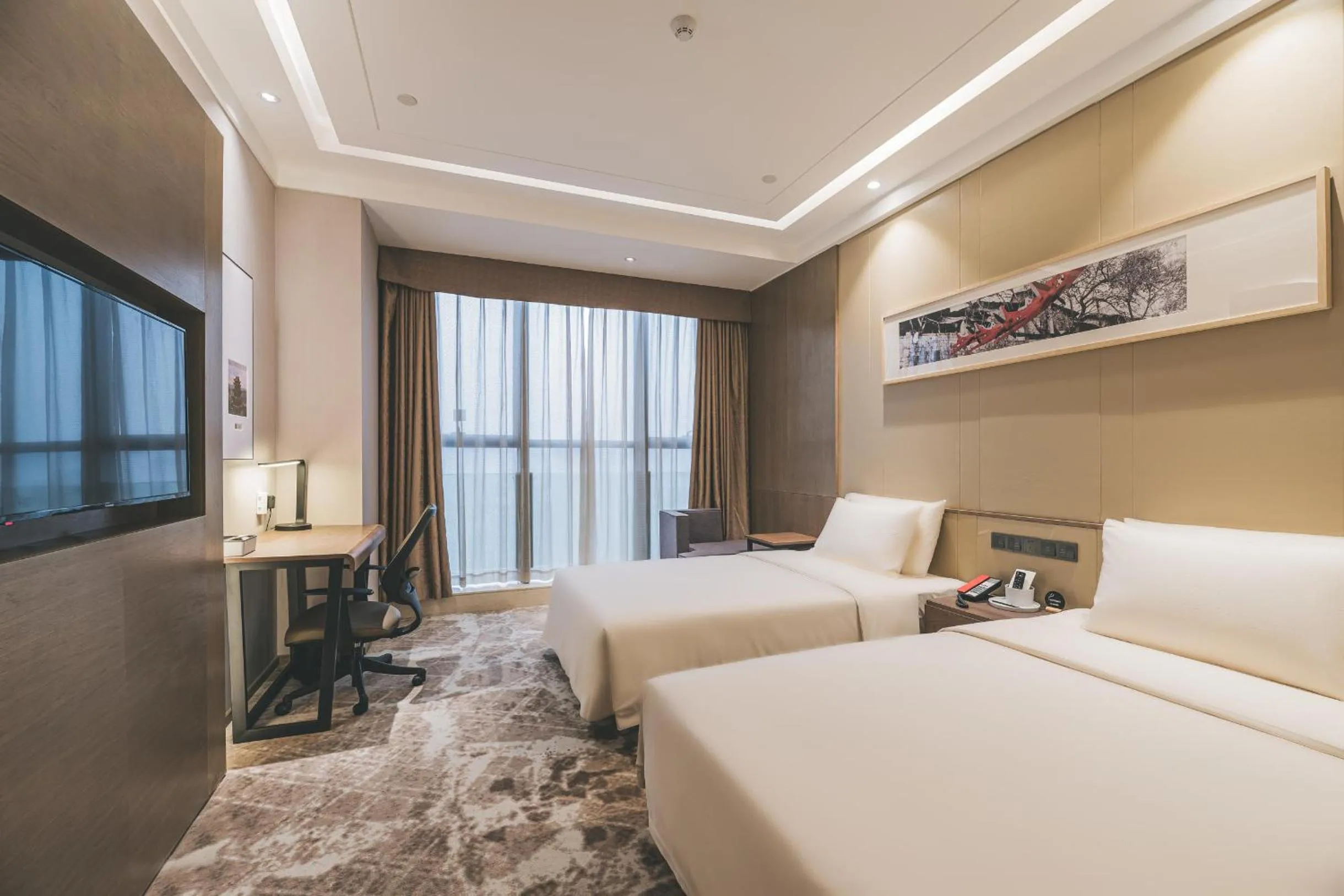 Bedroom, Bed in Atour Hotel Guanyin Bridge Chongqing