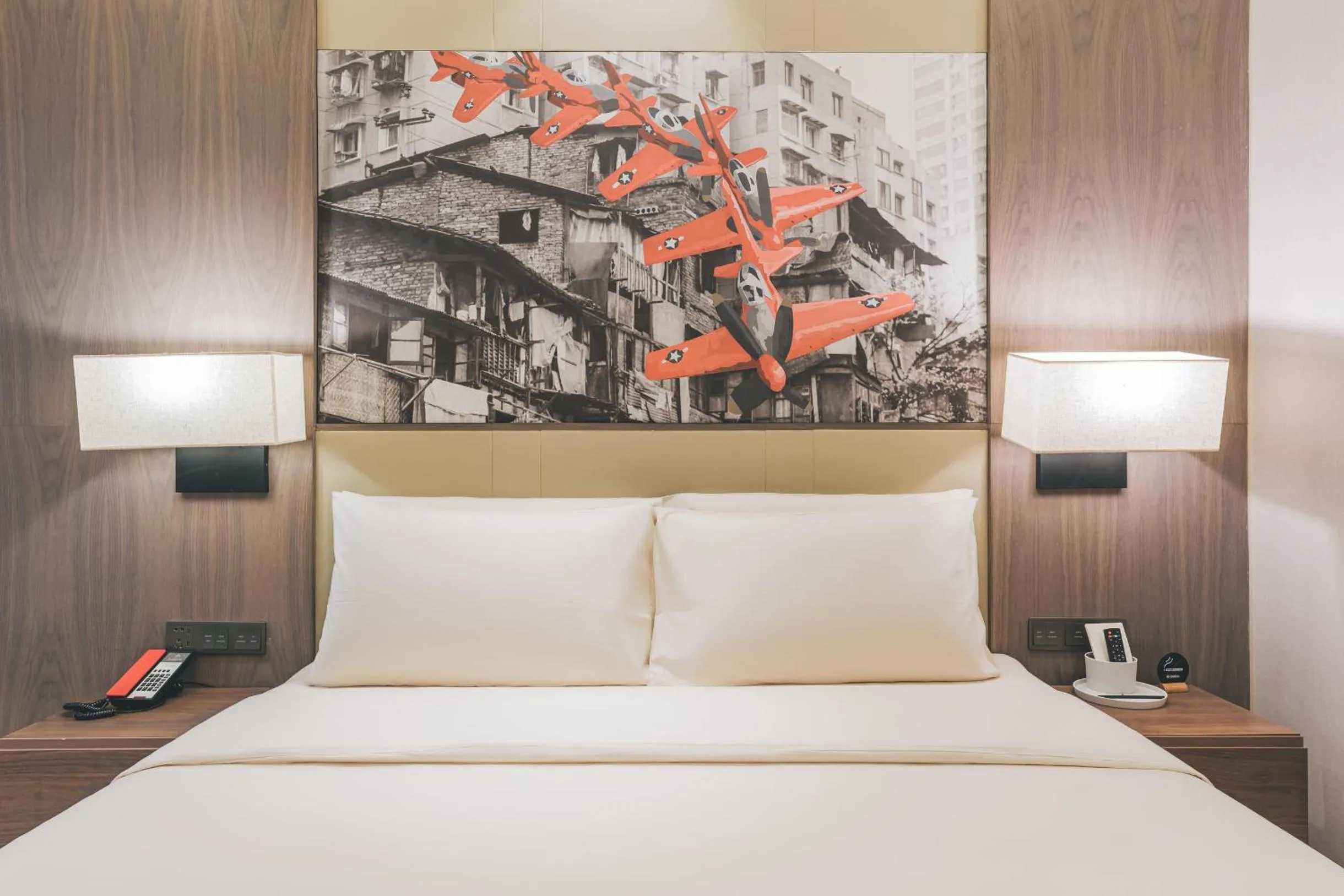 Bed in Atour Hotel Guanyin Bridge Chongqing