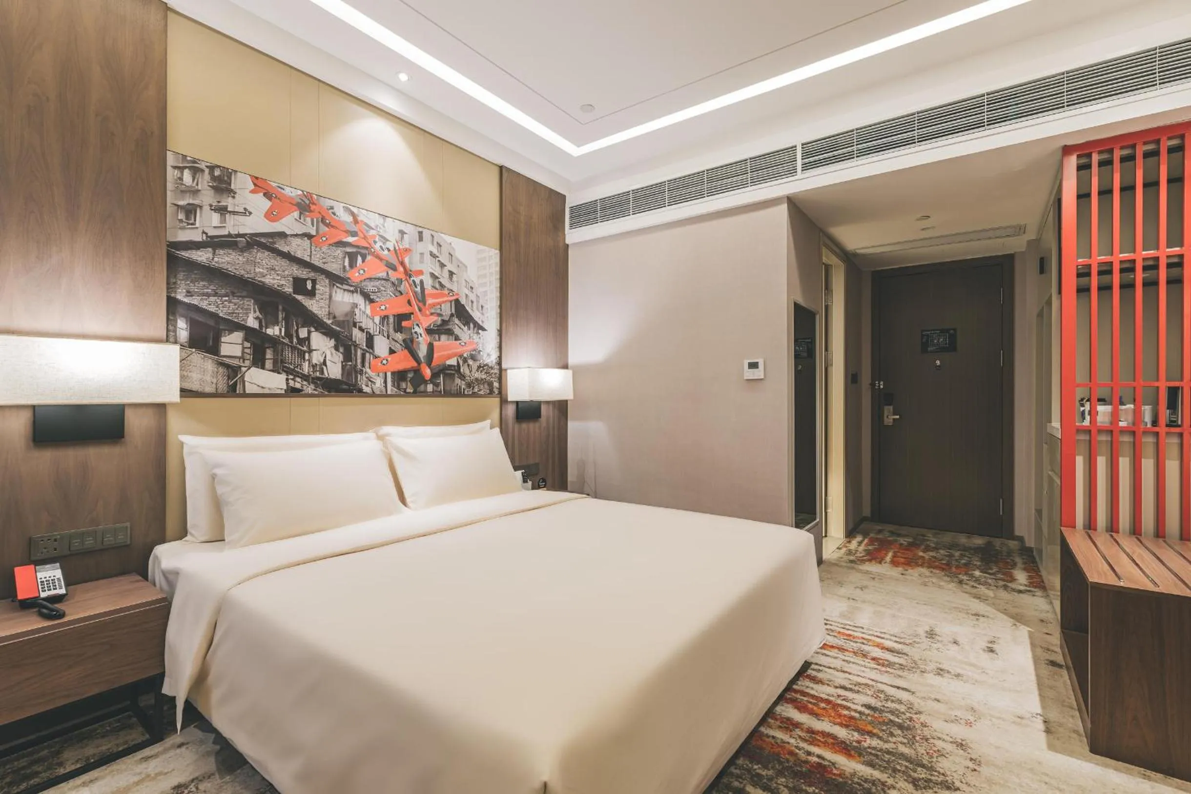 Bedroom, Bed in Atour Hotel Guanyin Bridge Chongqing