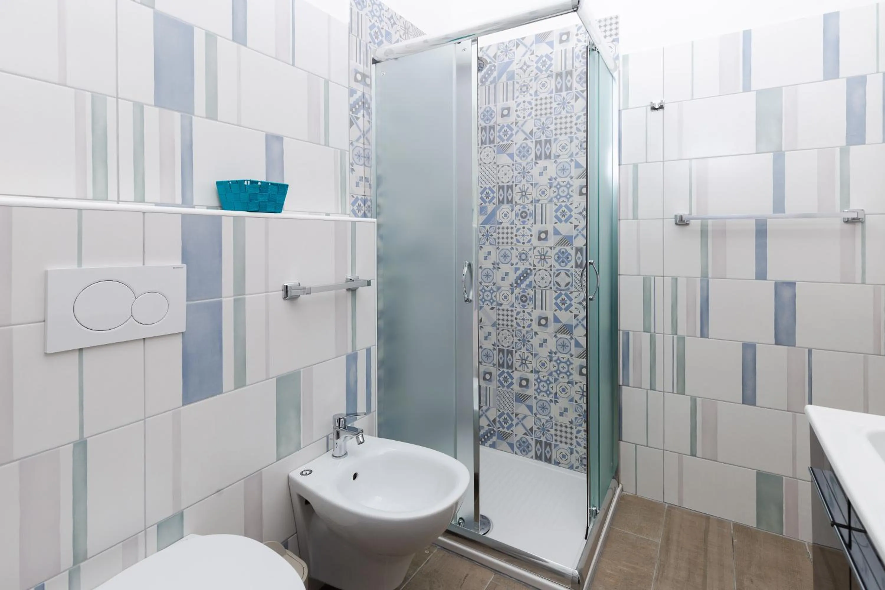 Bathroom in Affittacamere Alessia