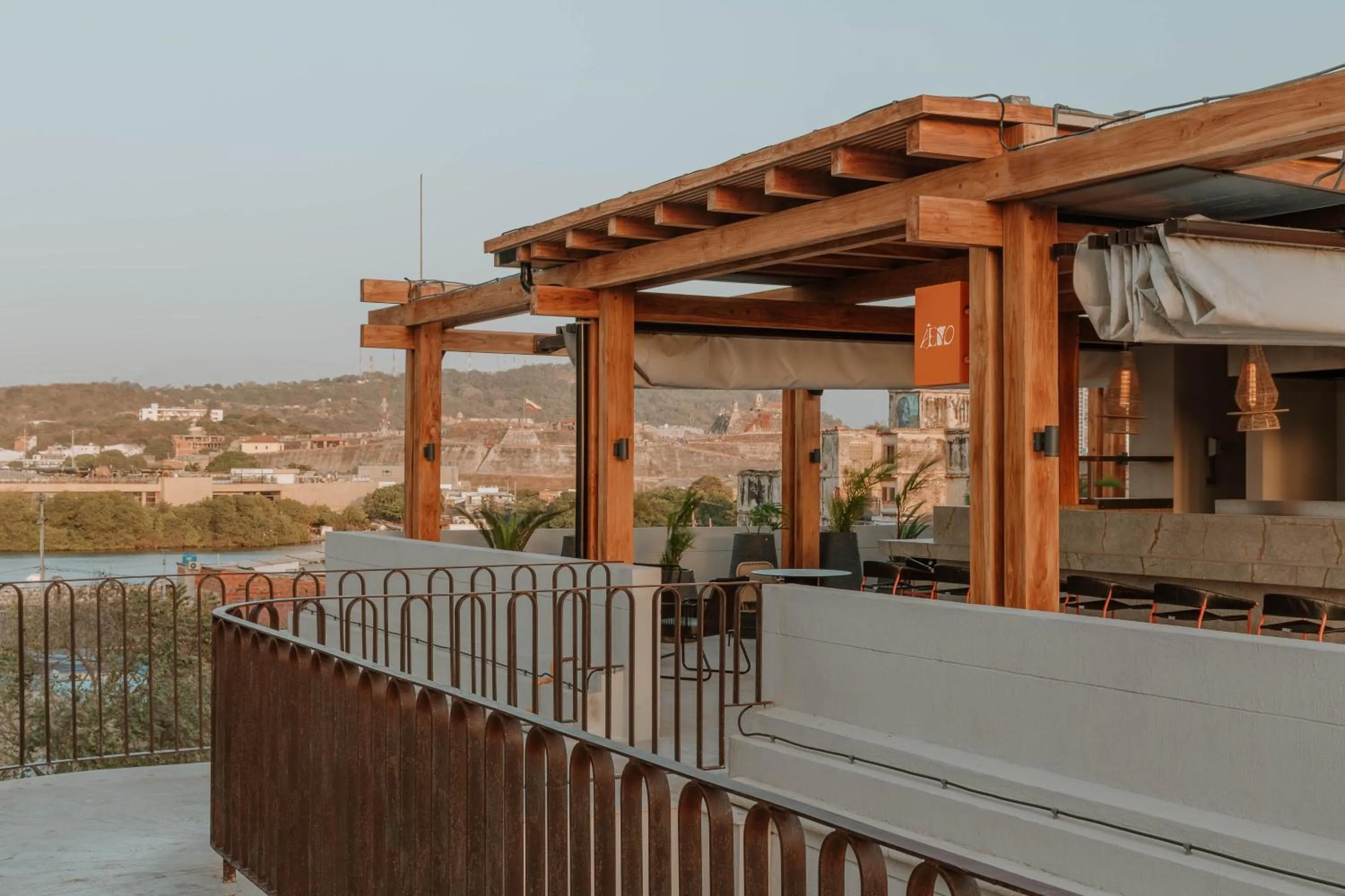 Balcony/Terrace in Osh Hotel Cartagena