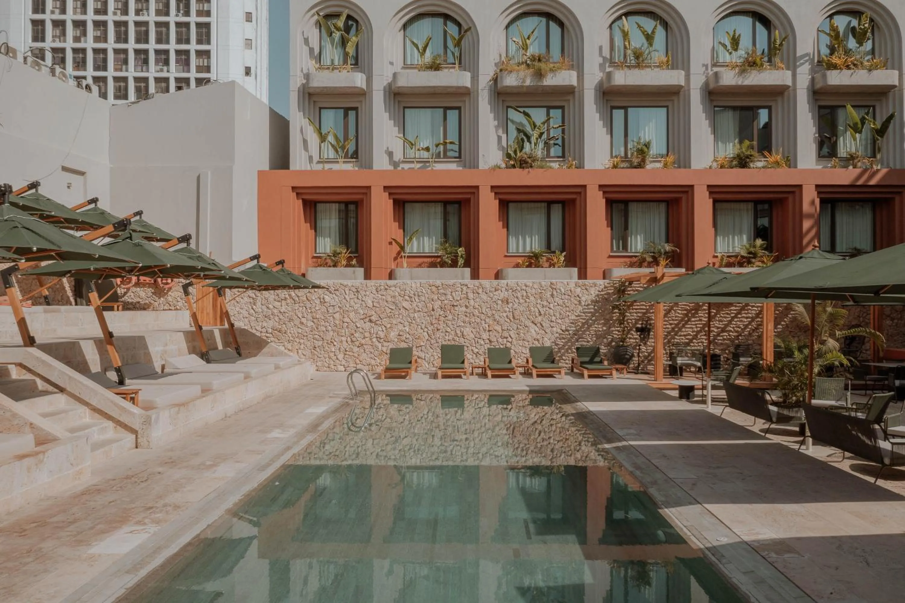 Swimming pool in Osh Hotel Cartagena