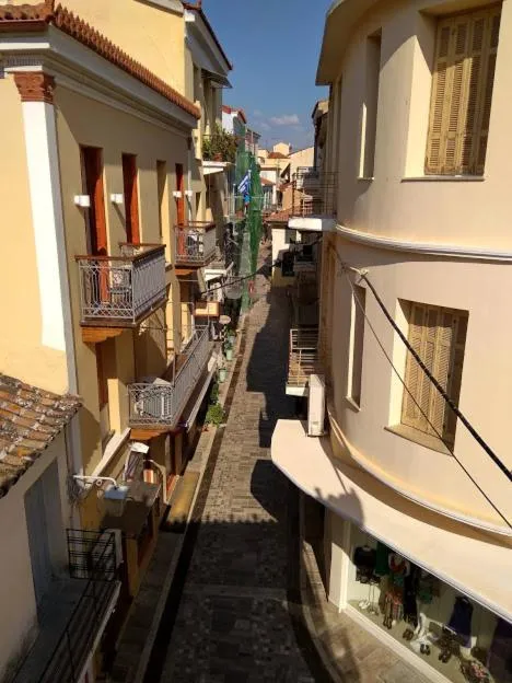 Bird's eye view in Pension Isabo