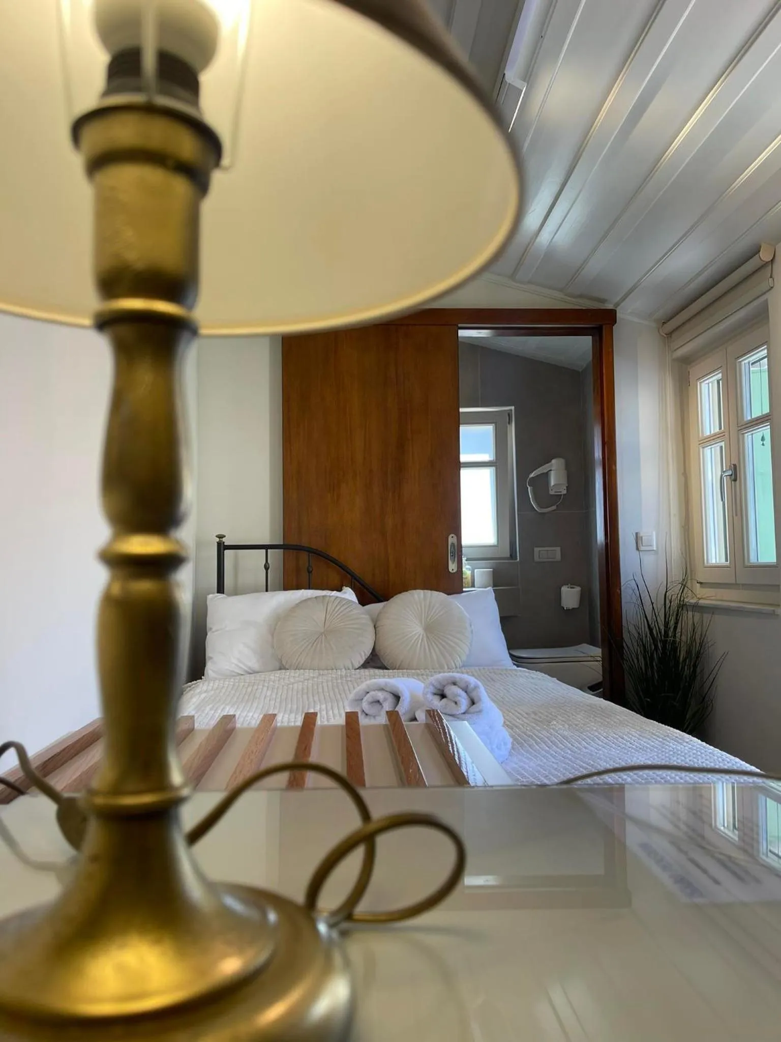 Bed in Pension Isabo