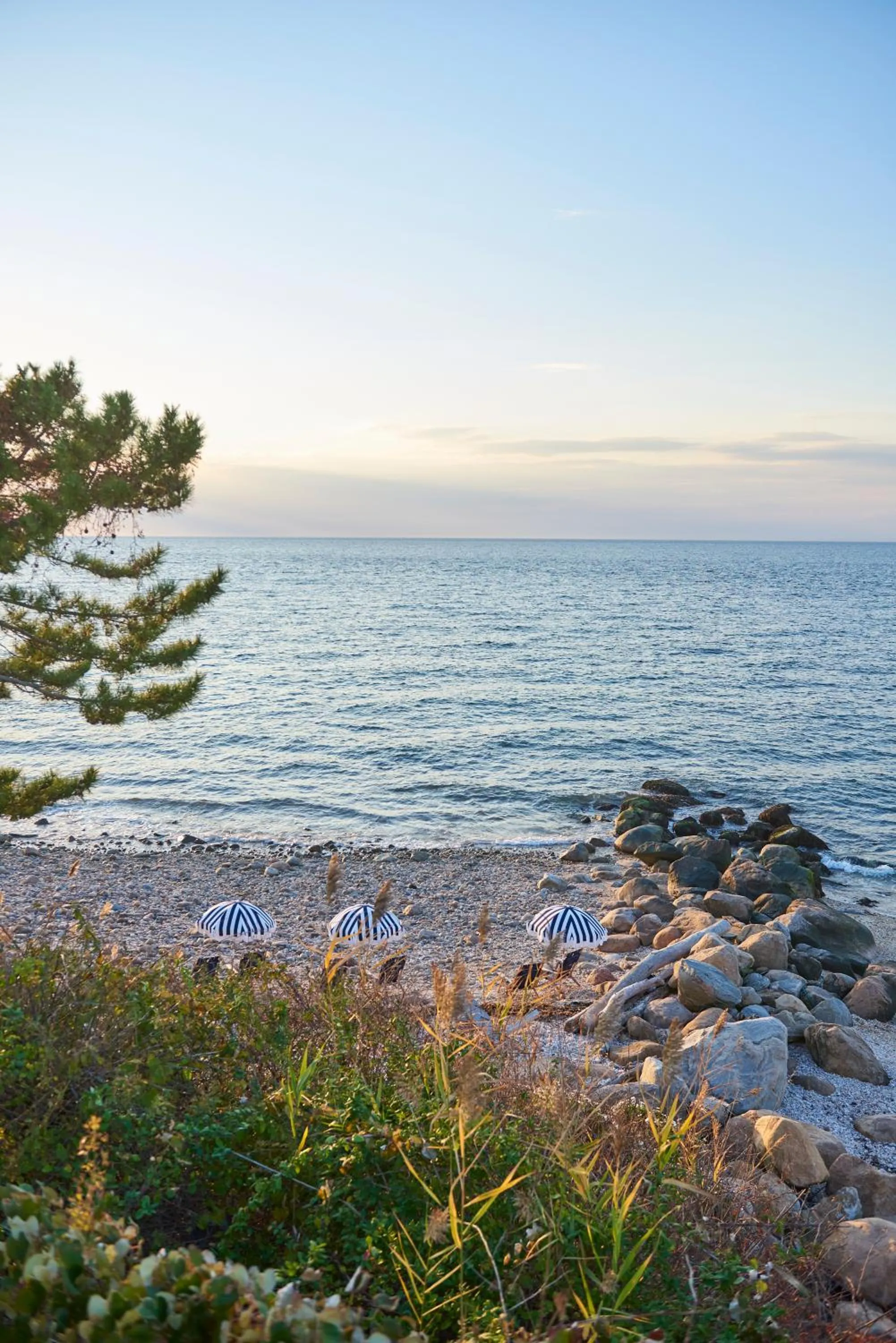 Beach in Hotel Moraine