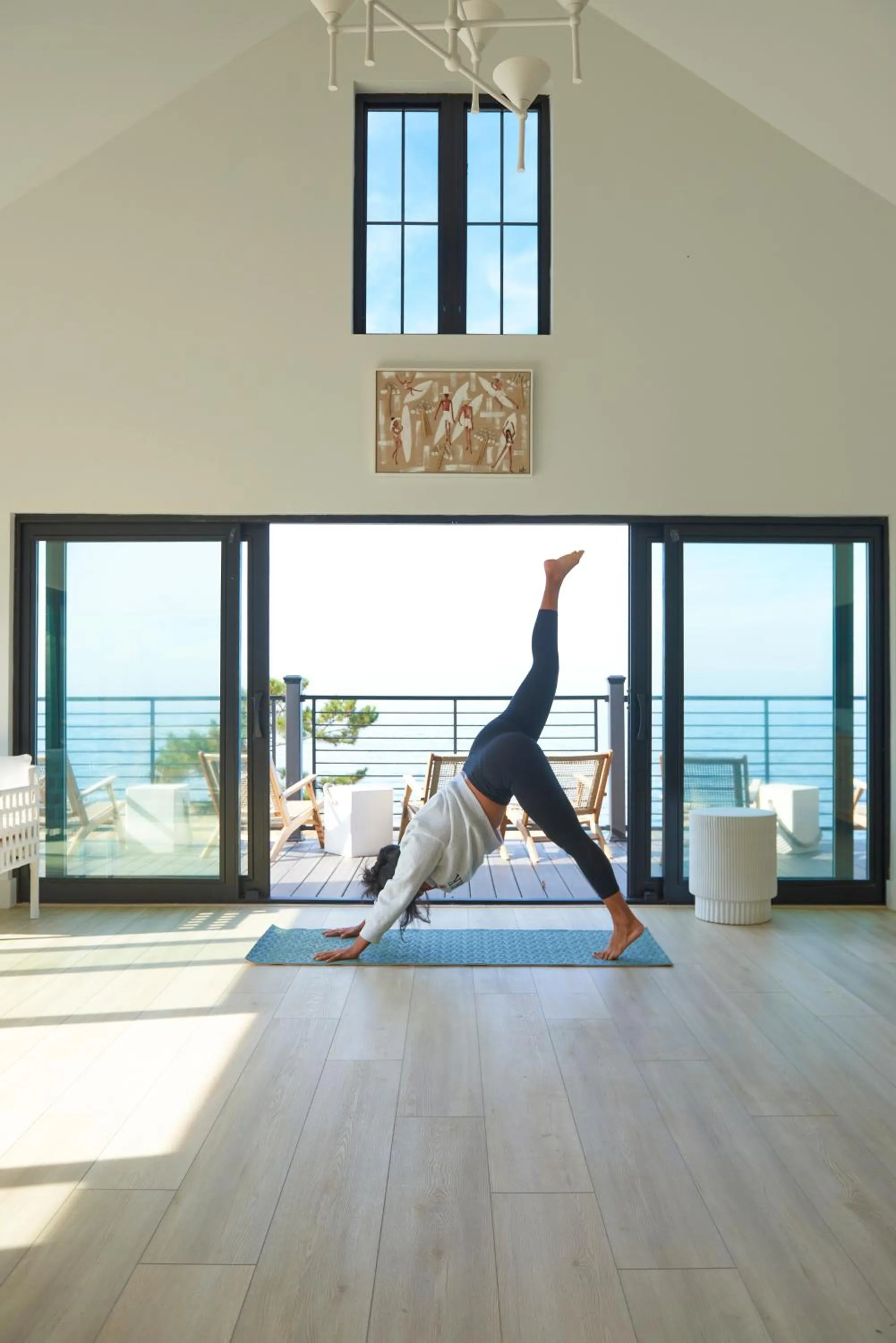 Fitness centre/facilities in Hotel Moraine