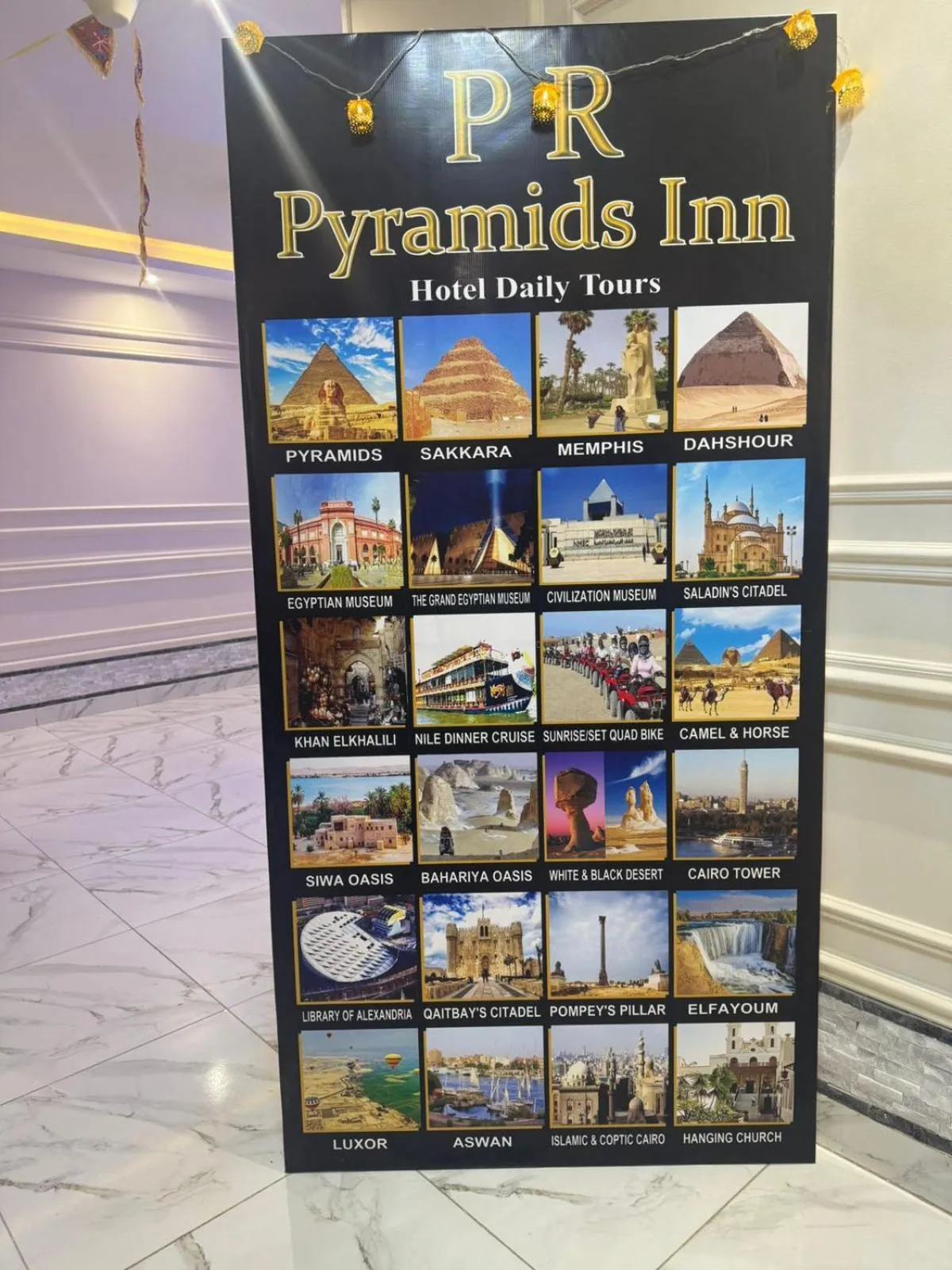 Property building in PR Pyramids Inn