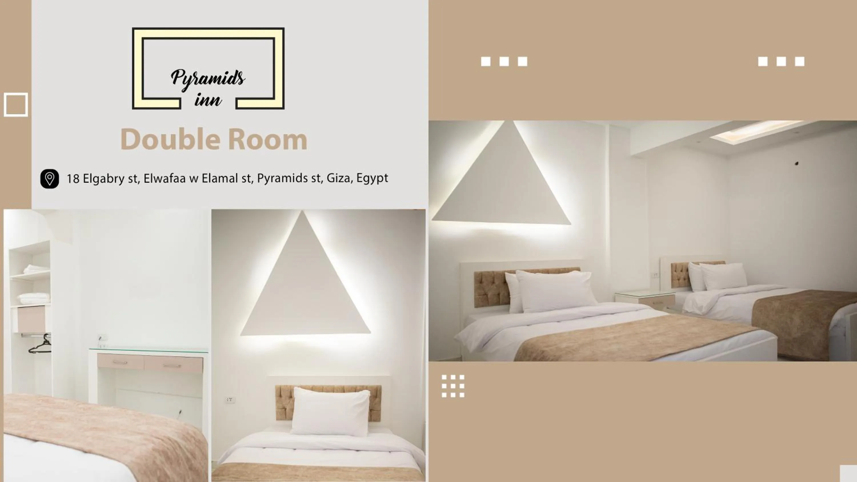 Bedroom in PR Pyramids Inn