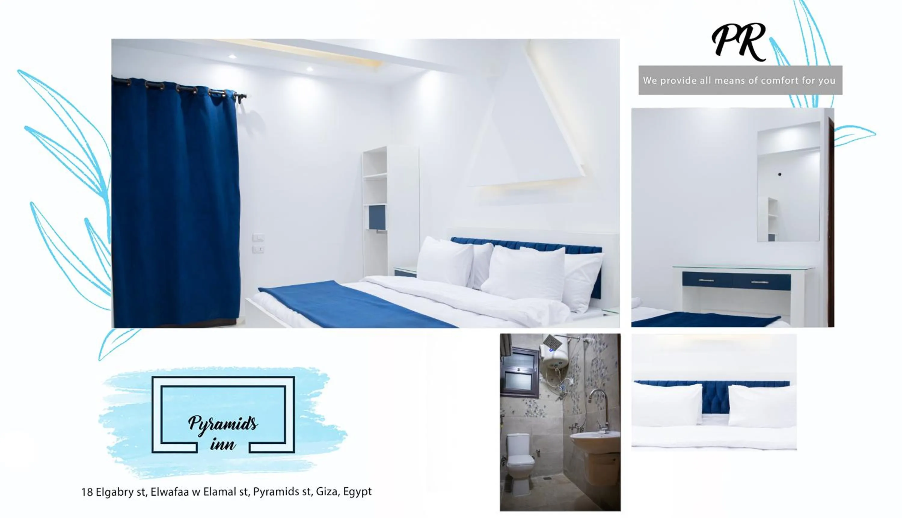 Bedroom in PR Pyramids Inn