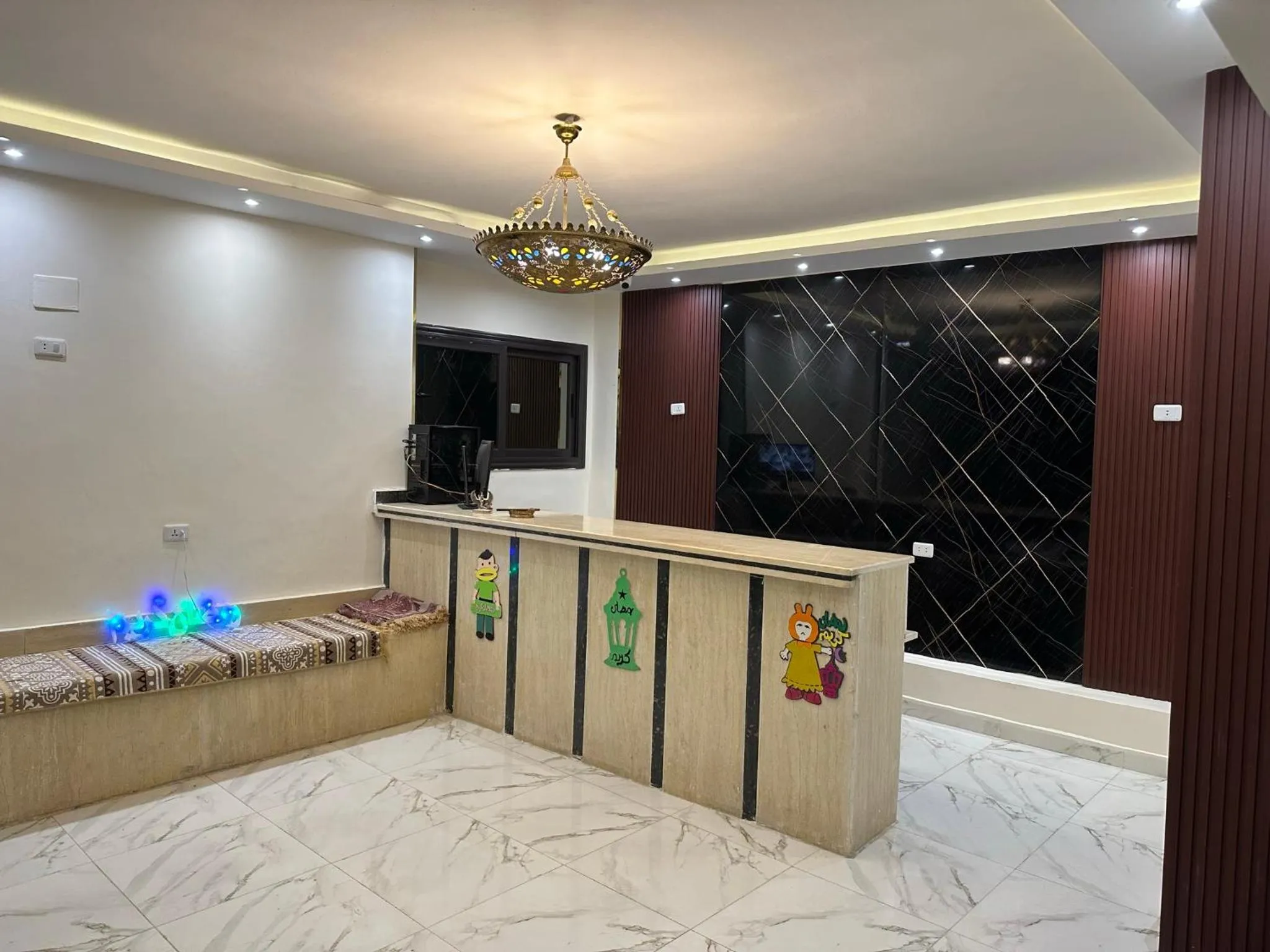 Living room in PR Pyramids Inn