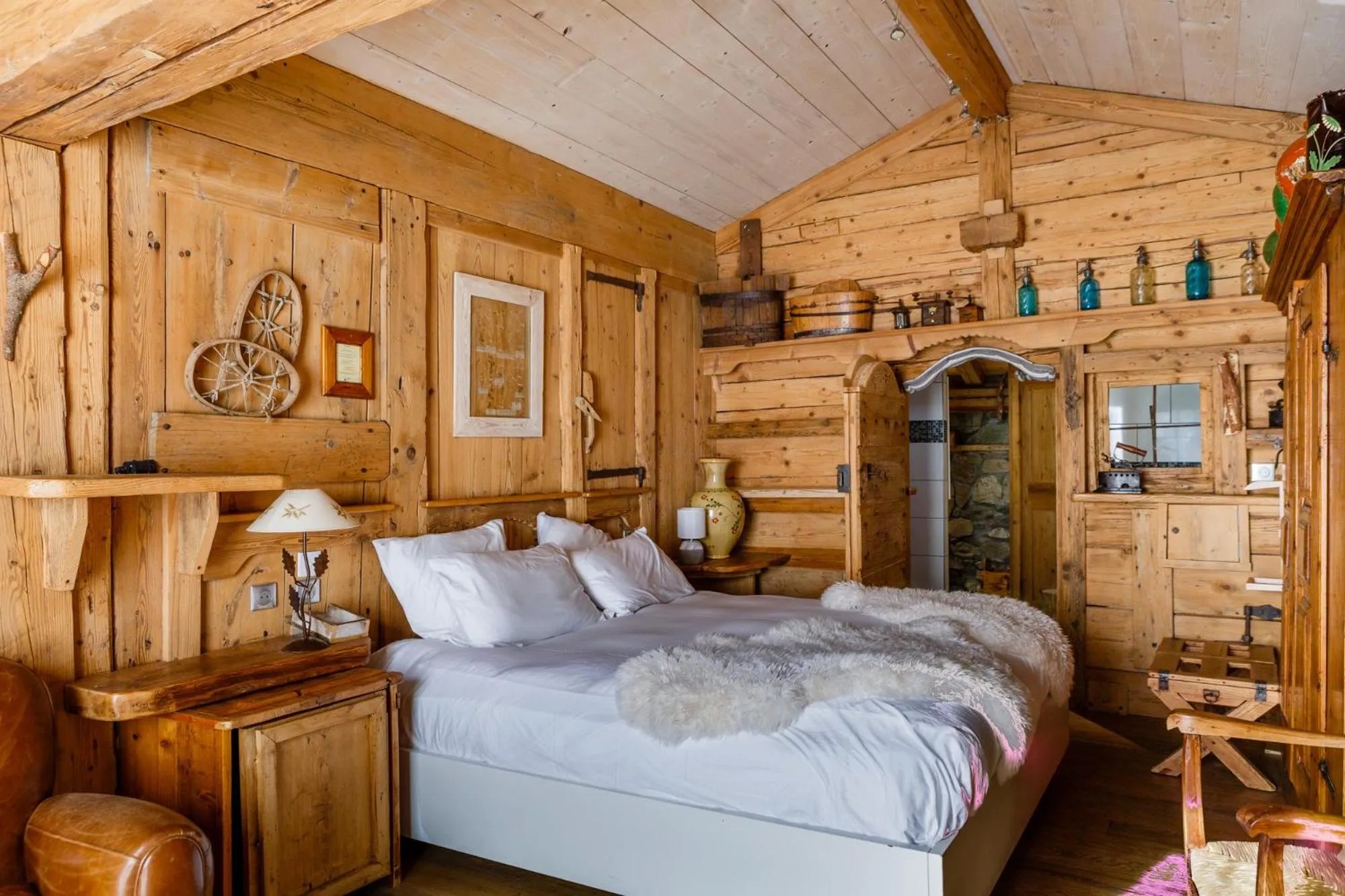 Bed in Le Hameau de mon Père