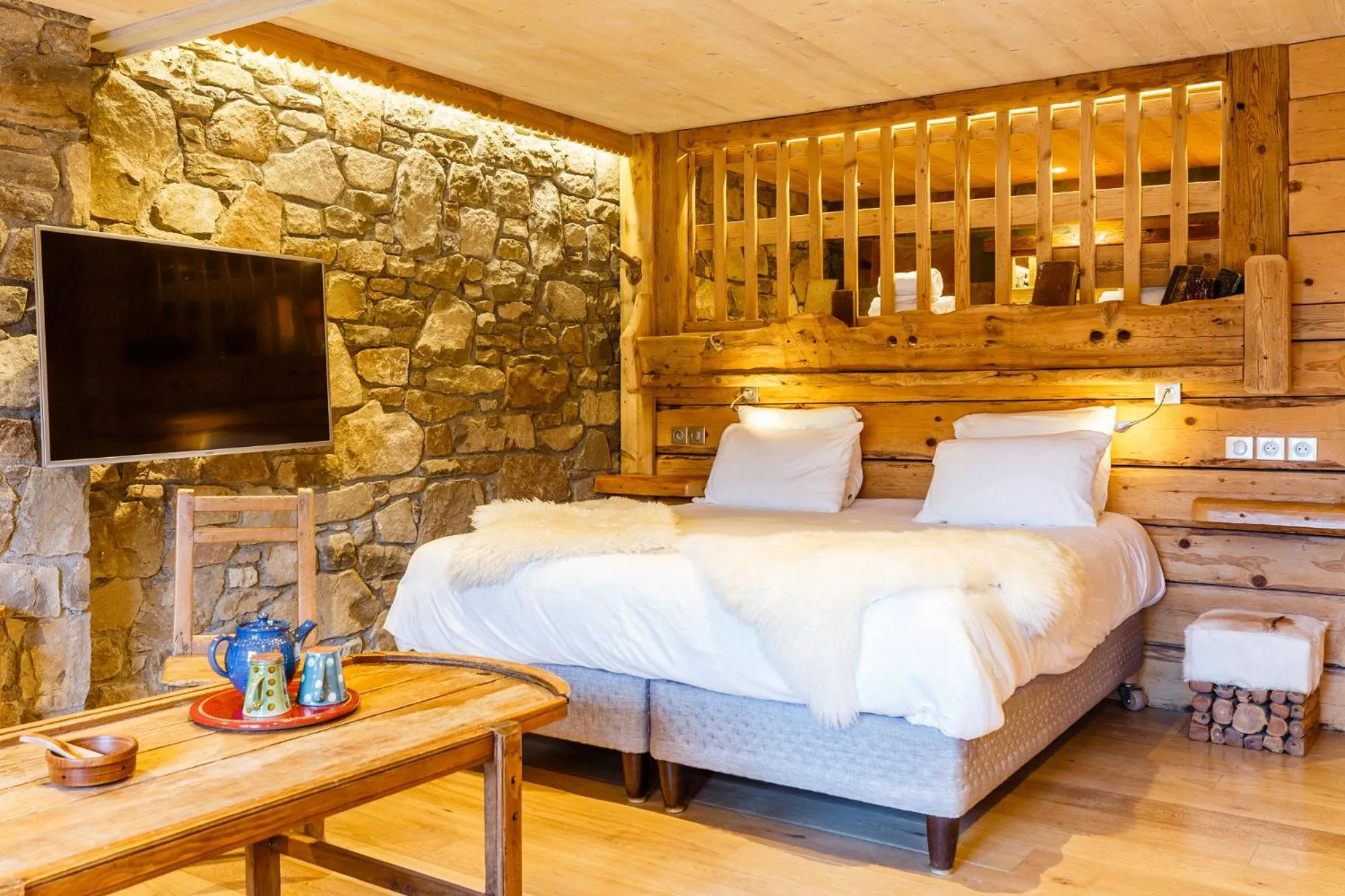 Bed in Le Hameau de mon Père